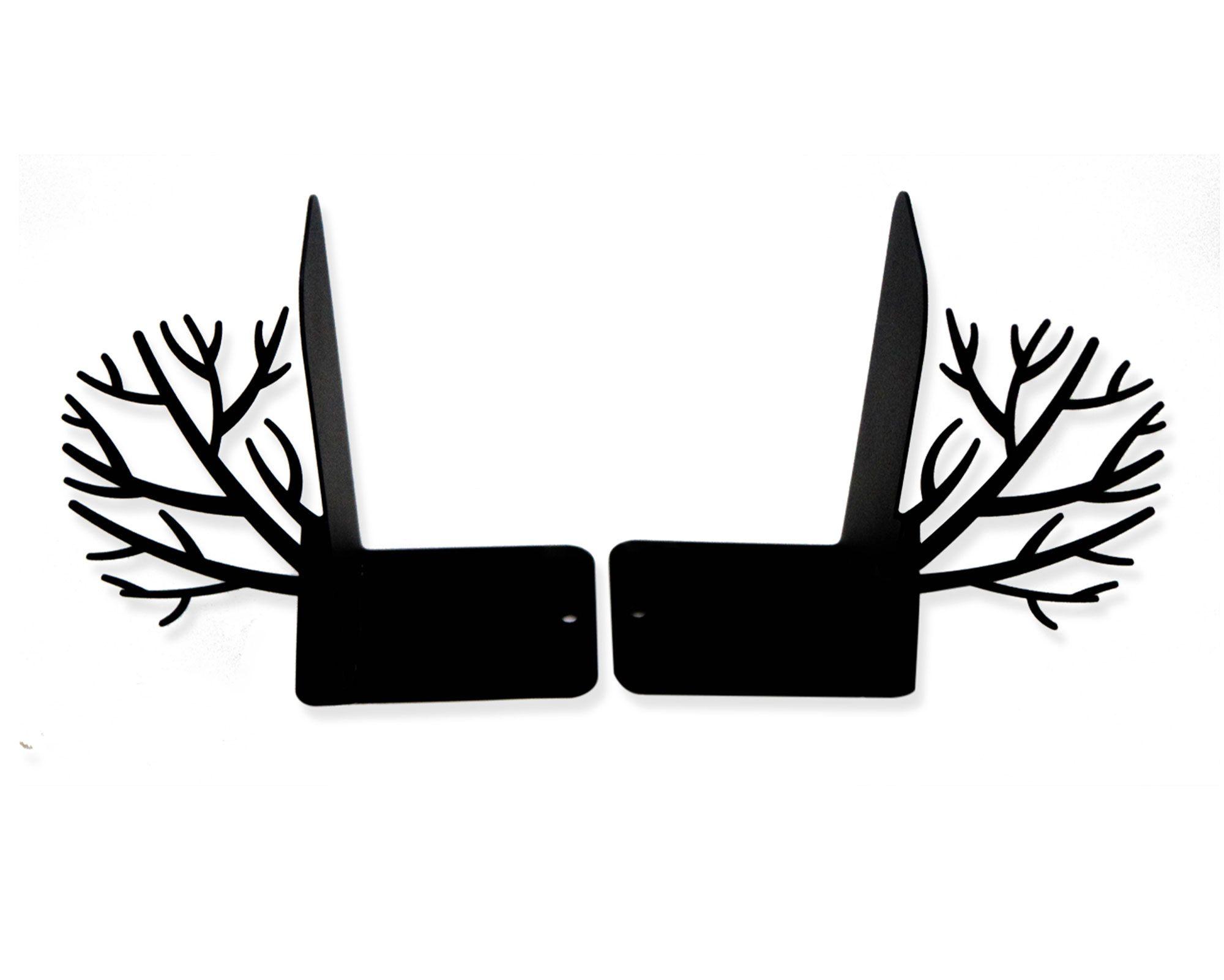 Sujeta libros 32 cm árbol negro Ducasse-0