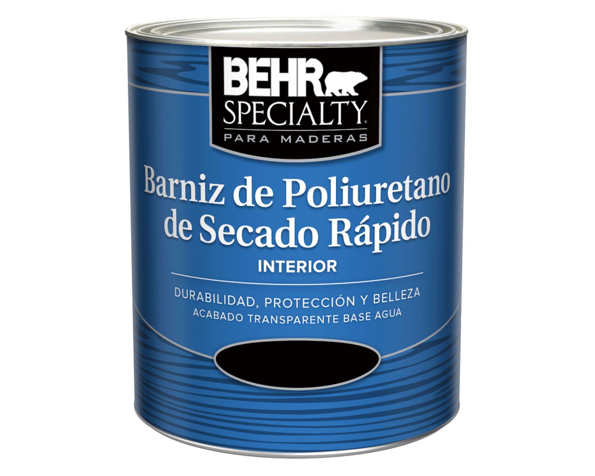 Barniz poliuretano 1/4 galón Specialty transparente Behr-0