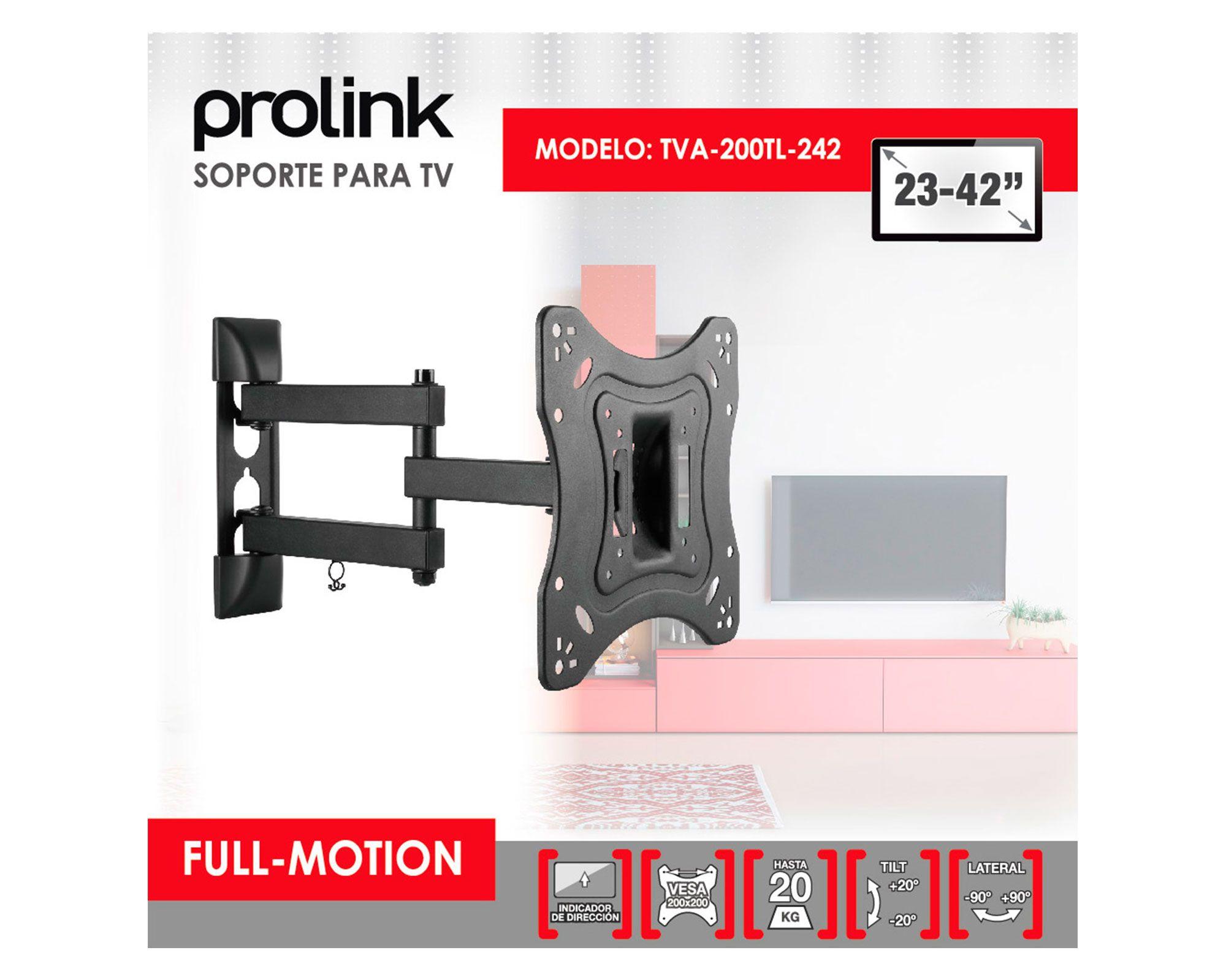 Soporte TV con brazo hasta 43'' TVA-200TL-250 Prolink.-3