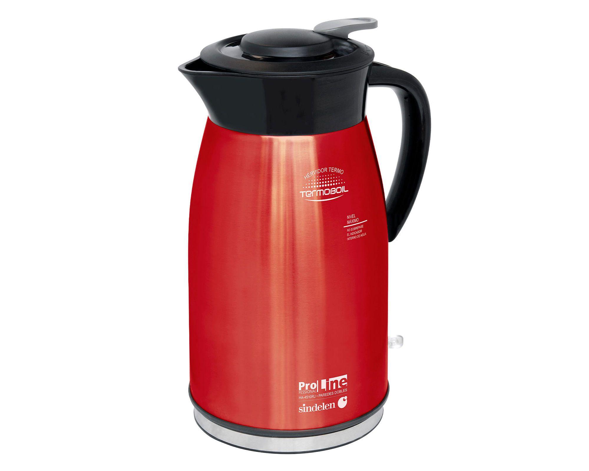 Hervidor 1,5 litros HA-4510RJ rojo Sindelen-0
