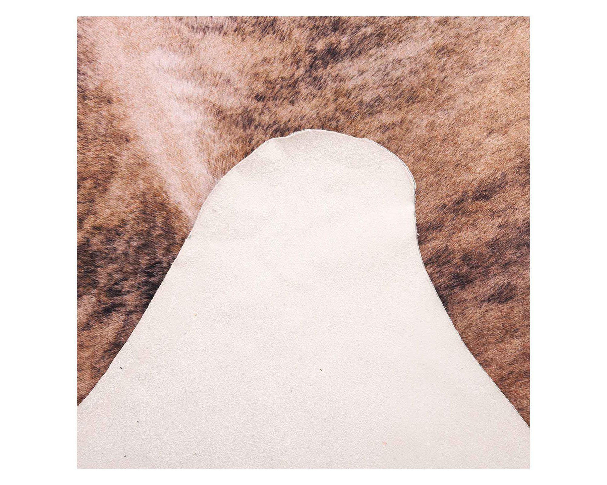 Alfombra 155x190 cm Cow 1 café blanco Dib-3