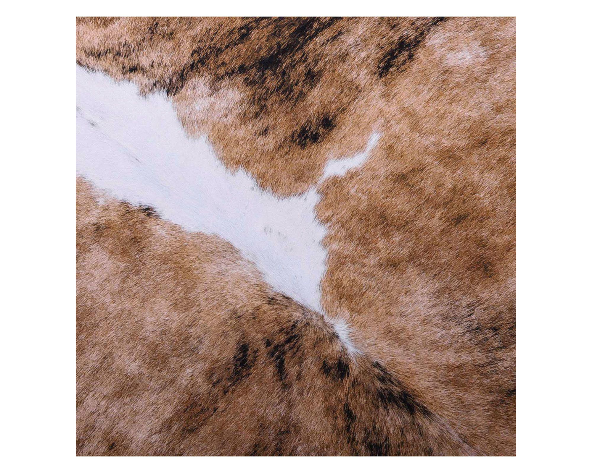 Alfombra 155x190 cm Cow 3 café blanco Dib-2