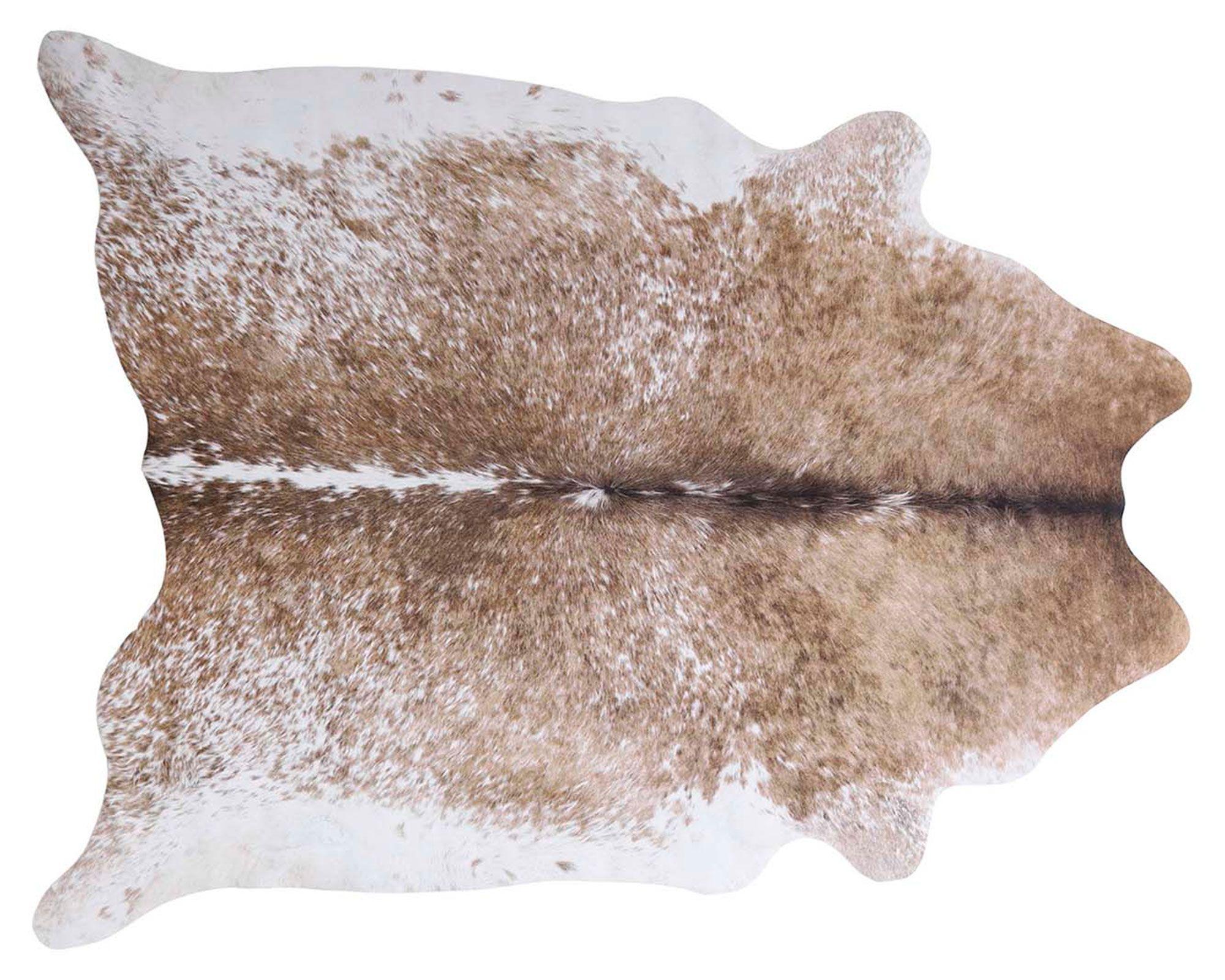 Alfombra 155x190 cm Cow 2 café blanco Dib-0