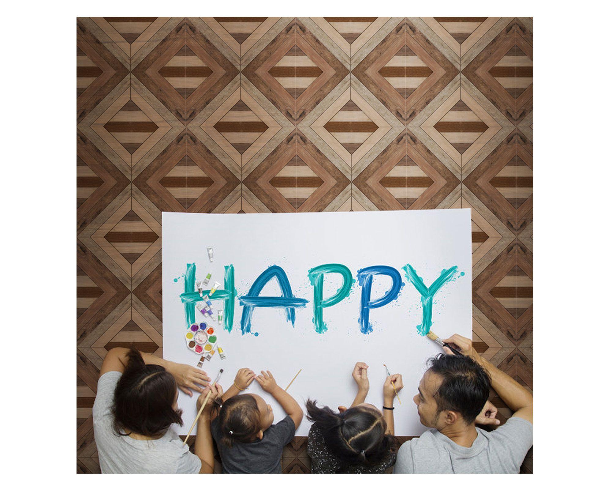 Vinilo adhesivo 33x33 cm madera 6 unidades-2