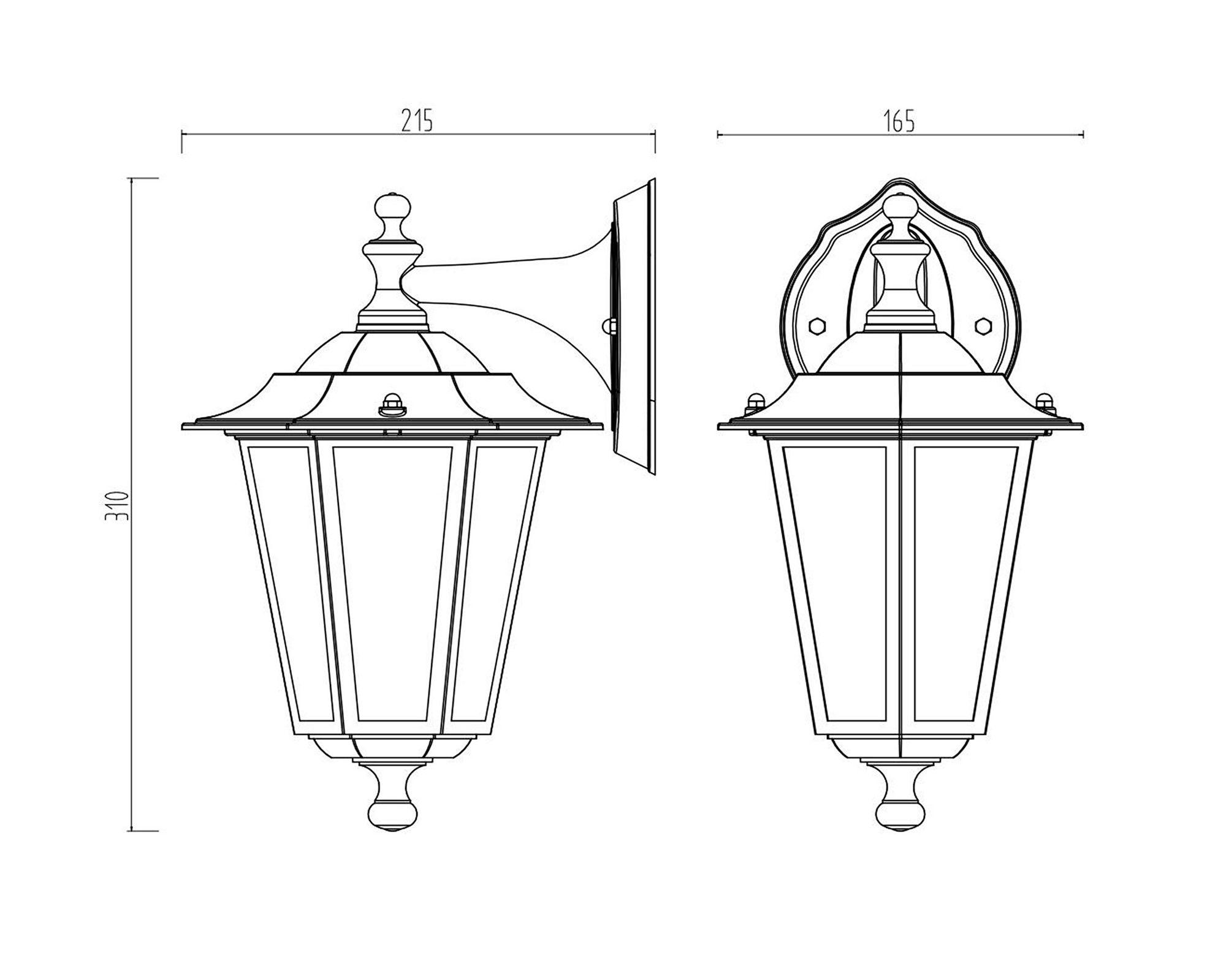 Farol 1L E27 muro Yiyo negro Abitare-4