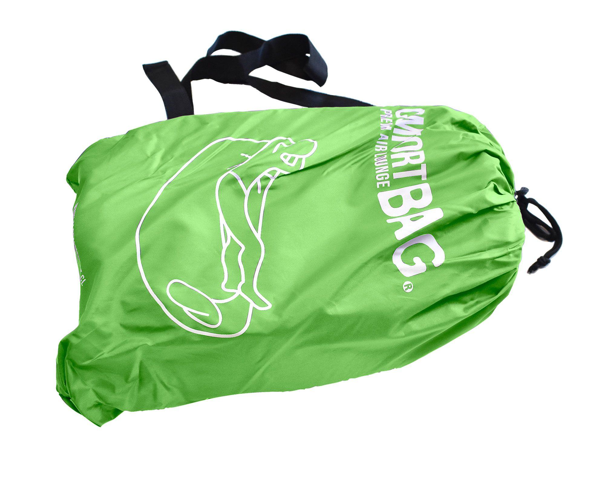 Silla inflable Comfort bag verde Gamepower-3