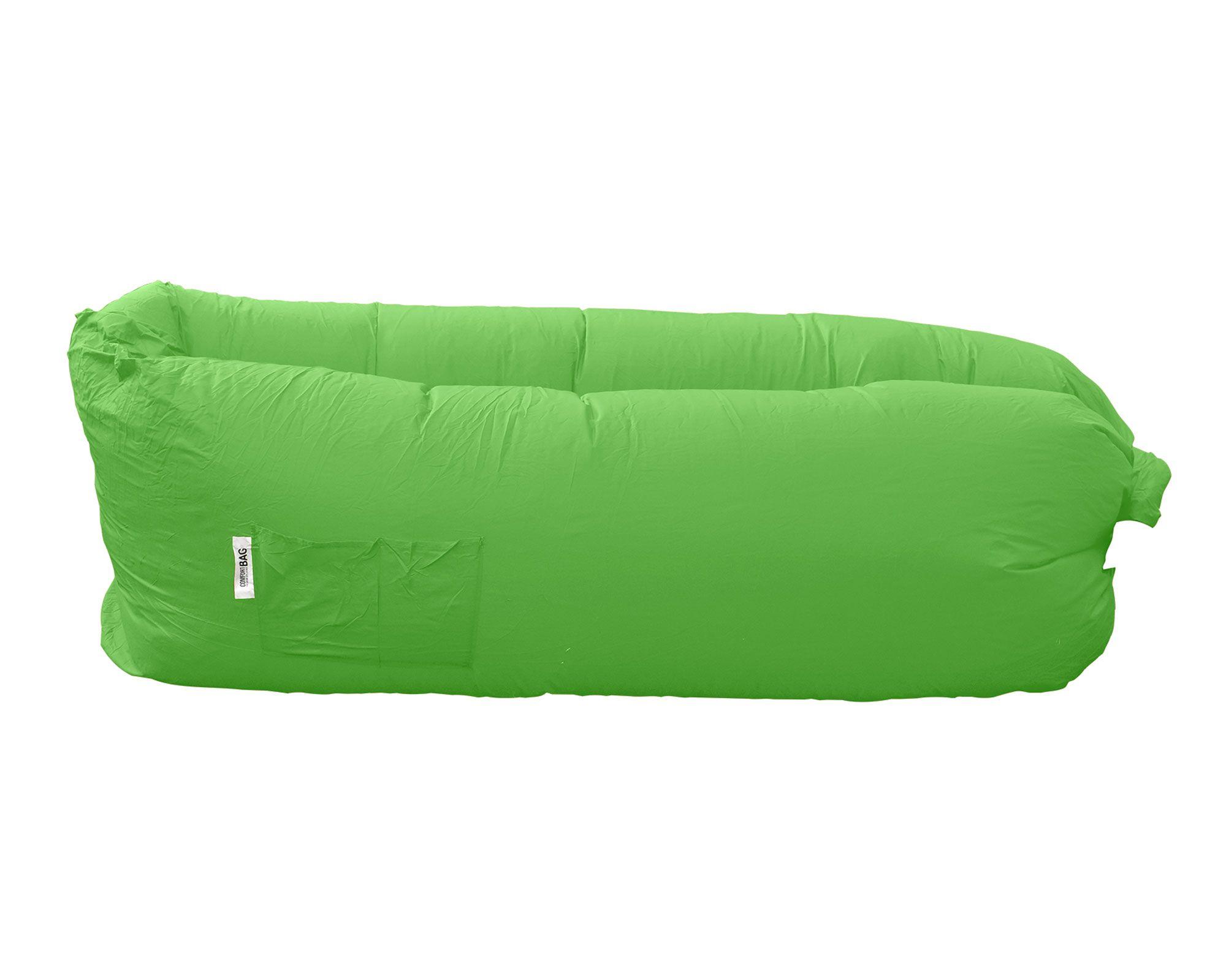 Silla inflable Comfort bag verde Gamepower-1