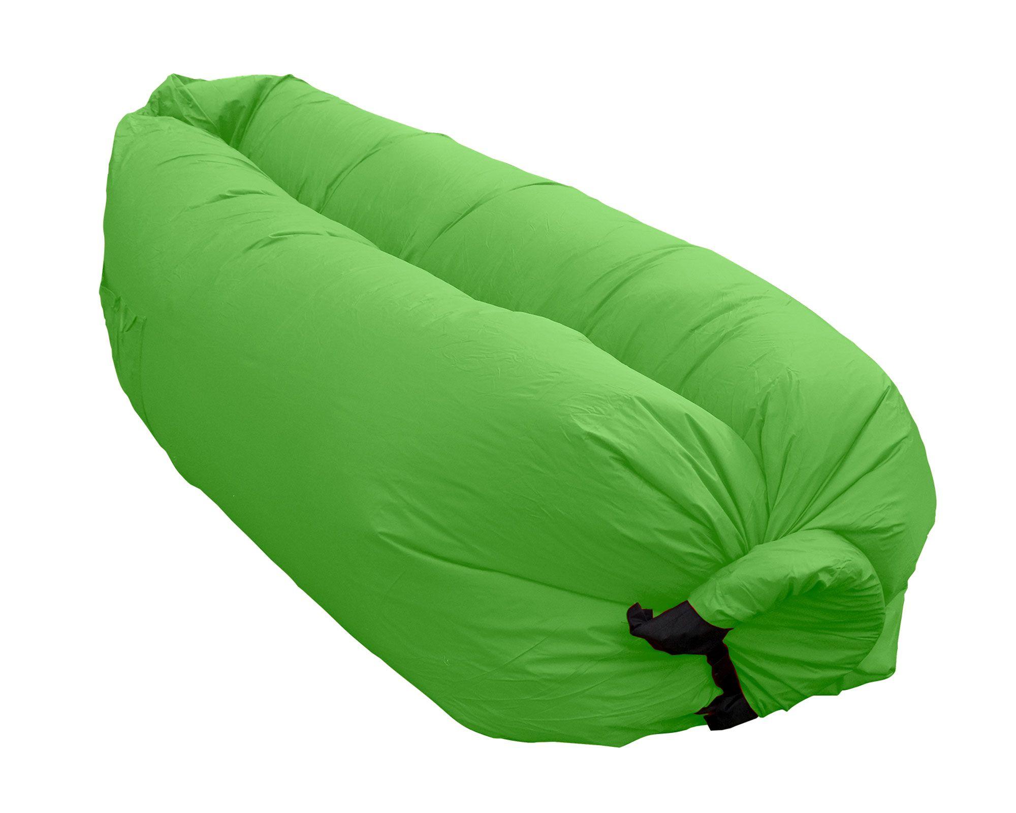 Silla inflable Comfort bag verde Gamepower-0