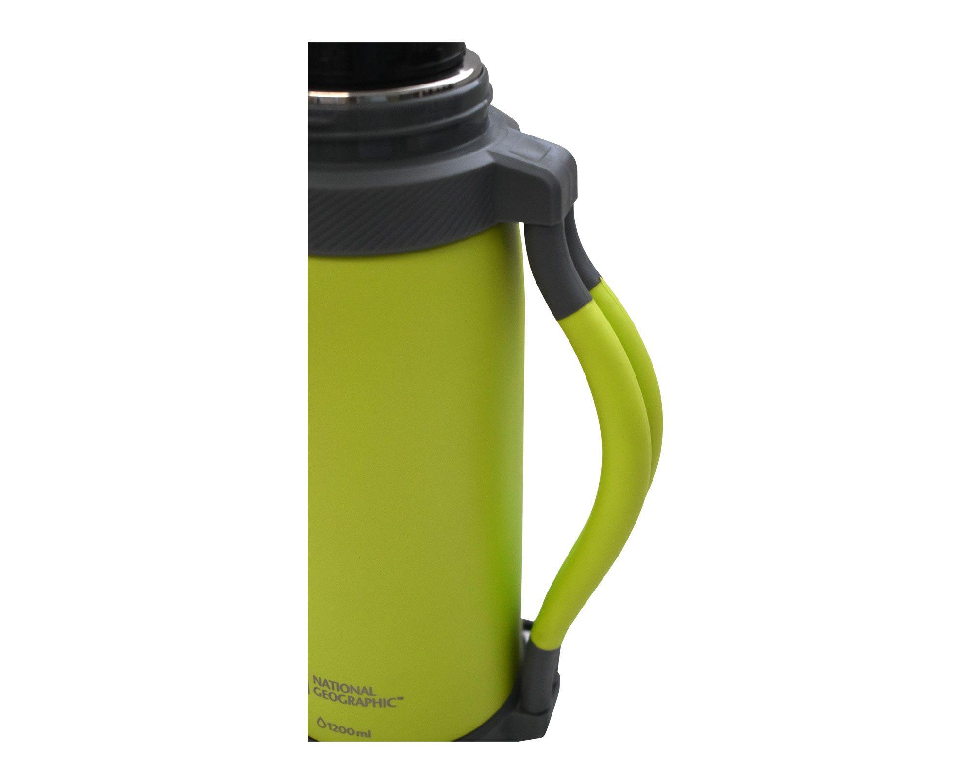 Termo 1,2 litro ml verde National Geographic-3