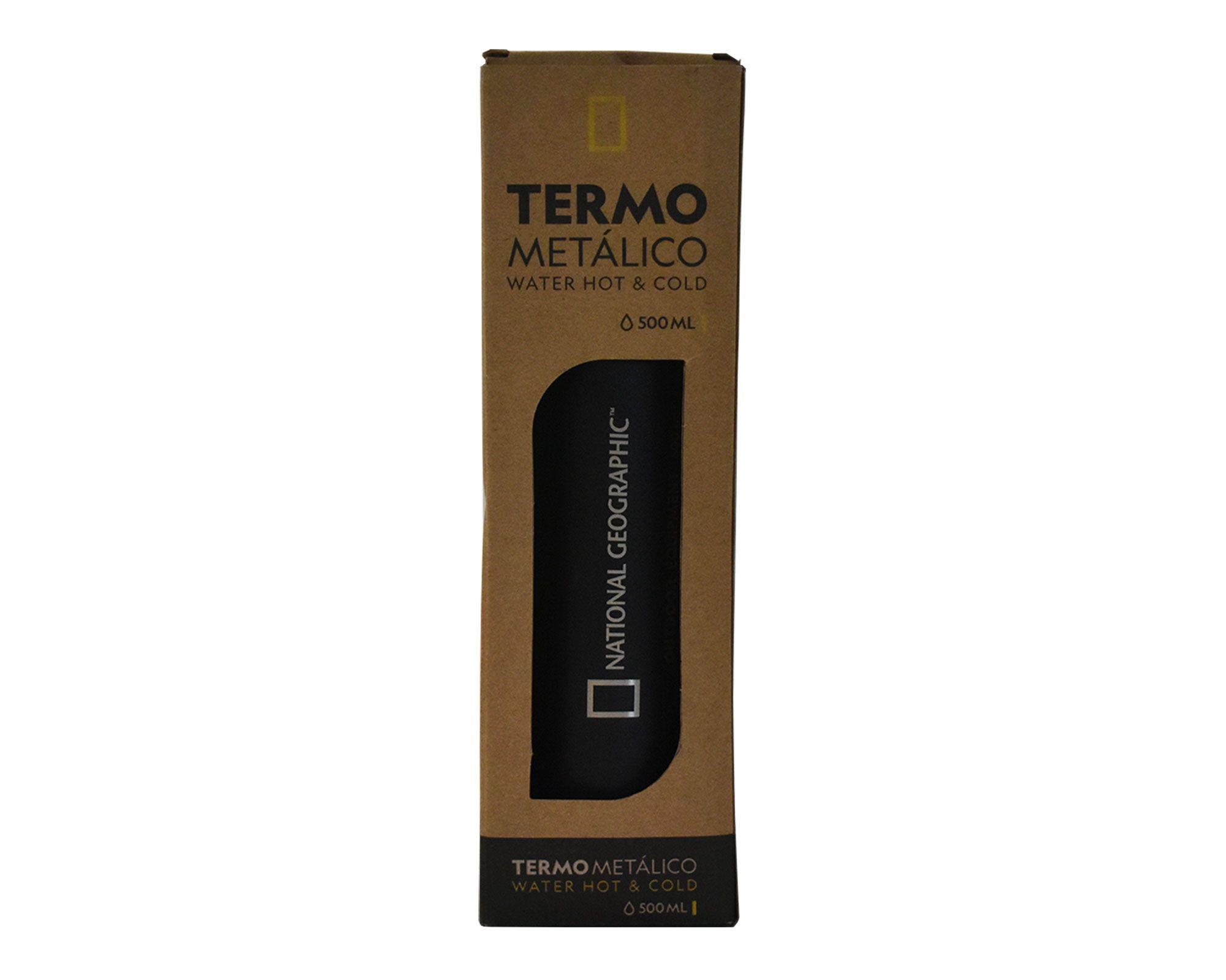 Termo bala 500 ml negro National Geographic-5