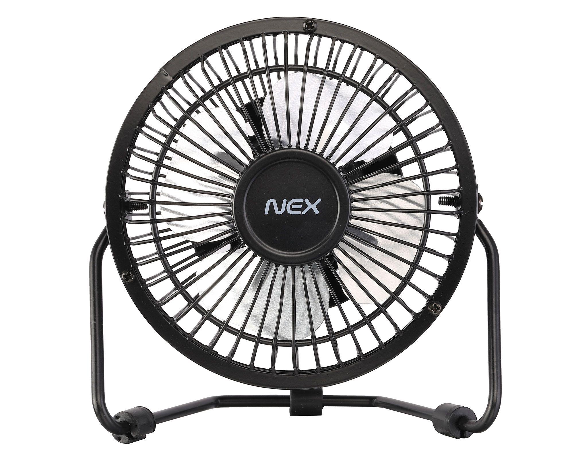 Ventilador de mesa 4'' UFN2201N negro Nex.-0