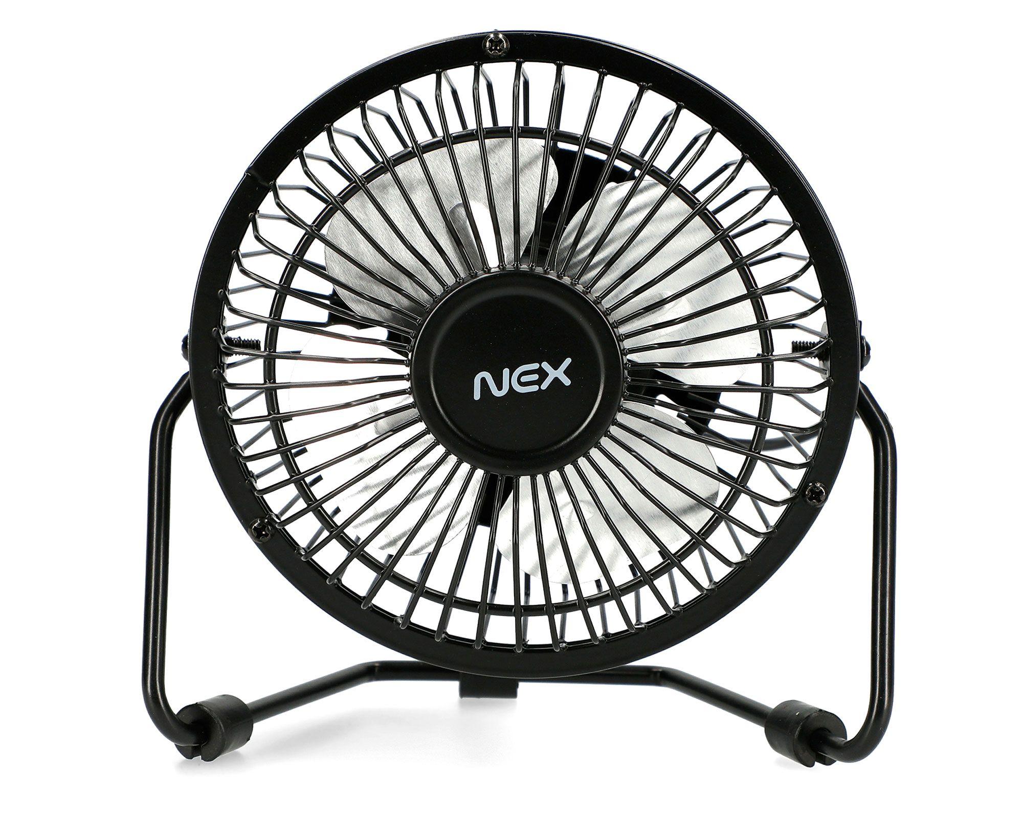 Ventilador de mesa 4'' UFN2201N negro Nex.-1