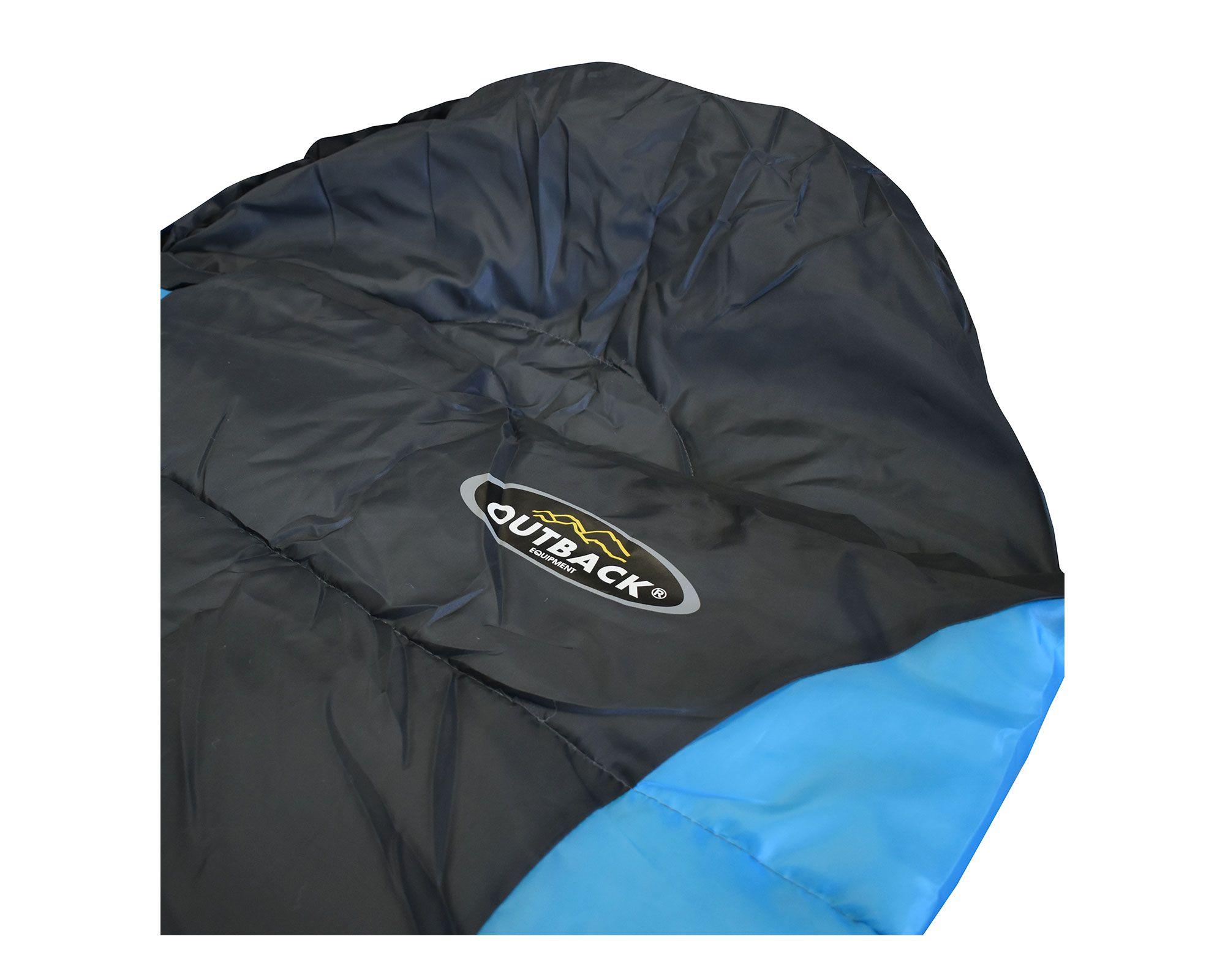 Saco dormir 1,1 kg 10/20°C Pilot azul Outback-2