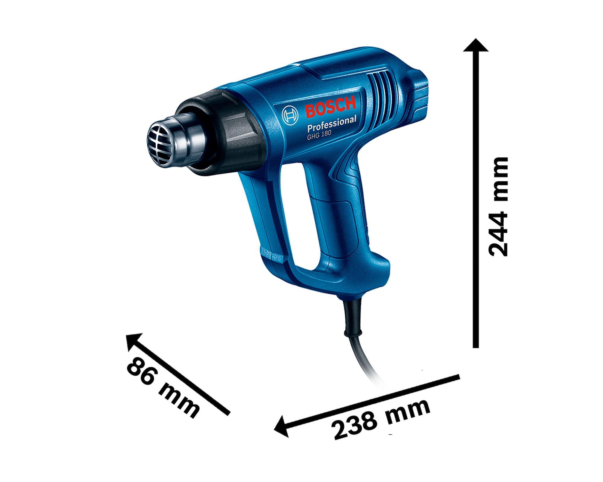 Pistola de calor GHG 180 550 C 1800 W-6