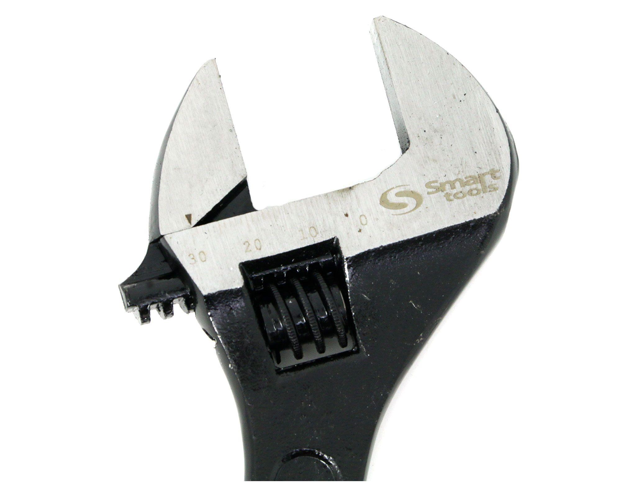 Llave francesa 10'' pavonada Smart Tools-3