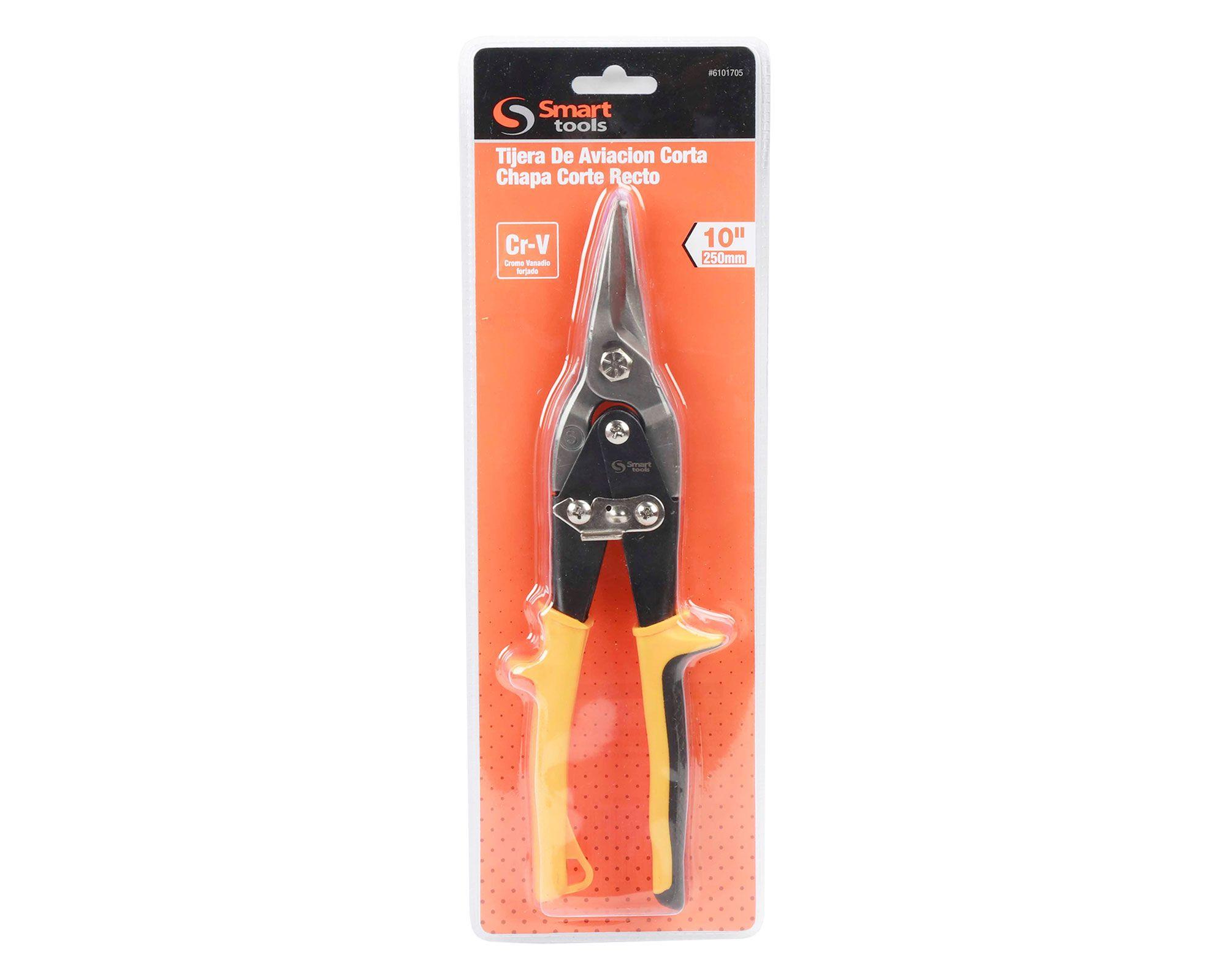 Tijeras de aviación 10'' 6101705 Smart Tools.-0