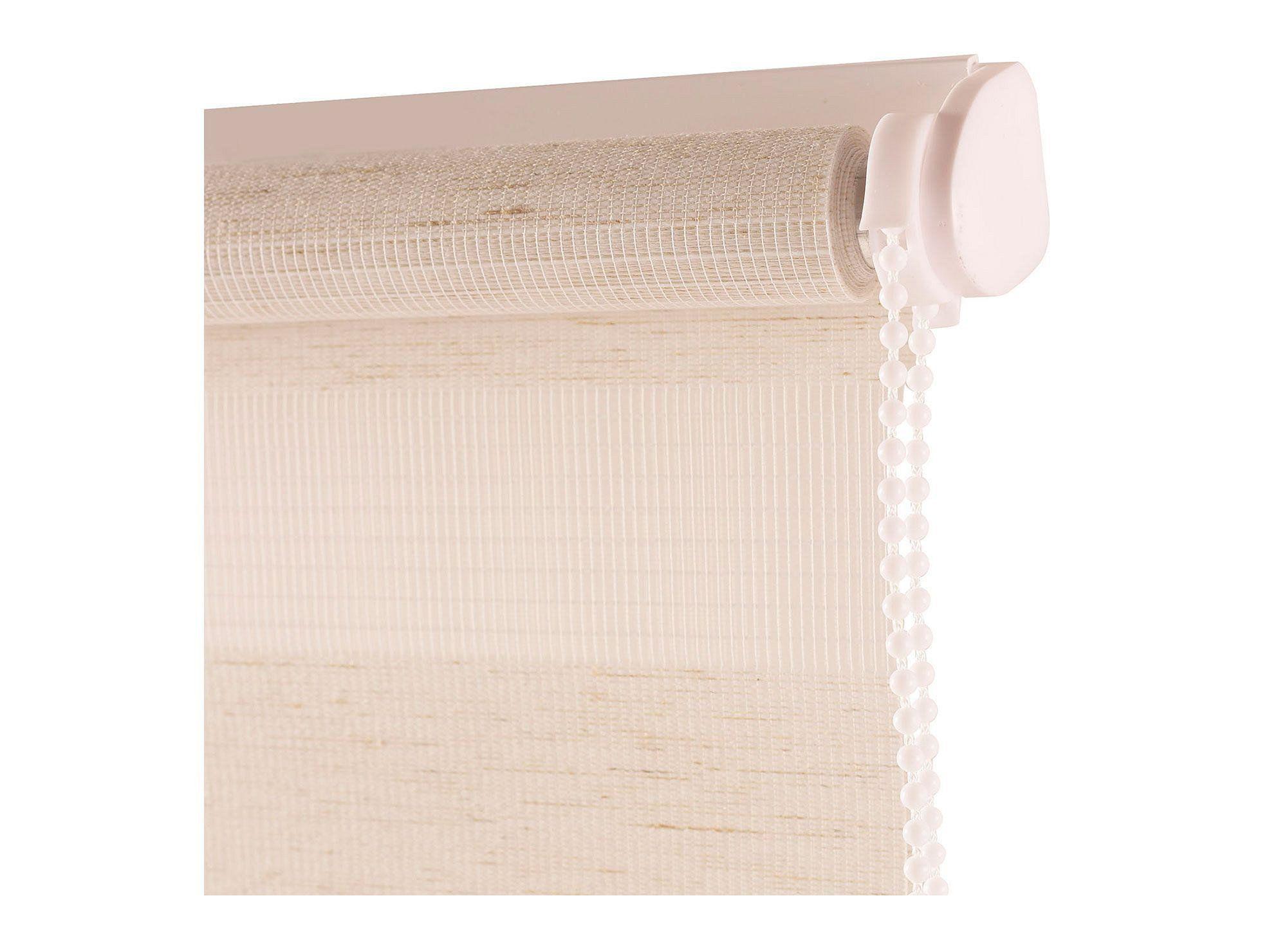 Cortina roller blackout day night 120x170 cm ecru Dib-1