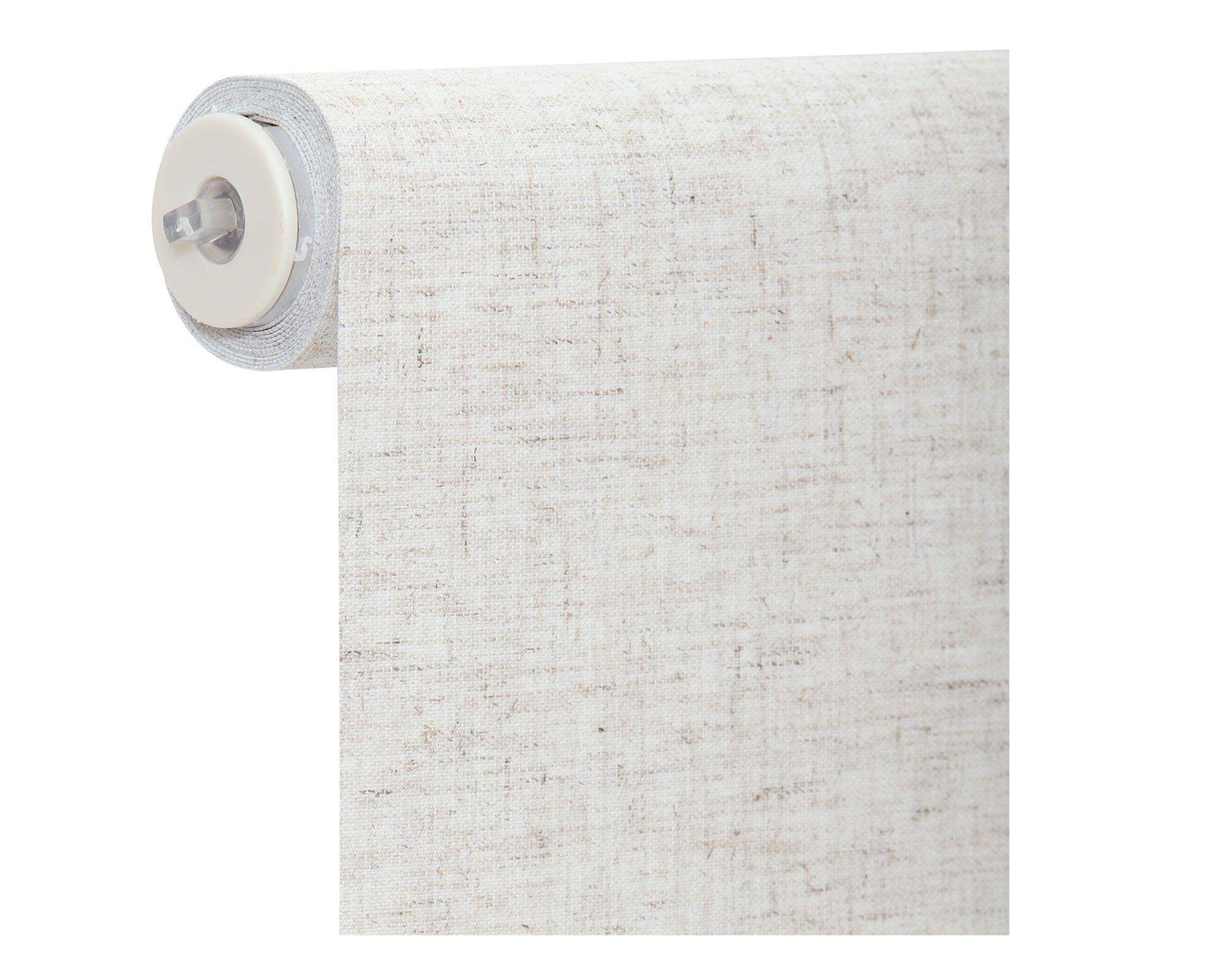 Cortina roller blackout 120x230 cm textura crudo Dib-2