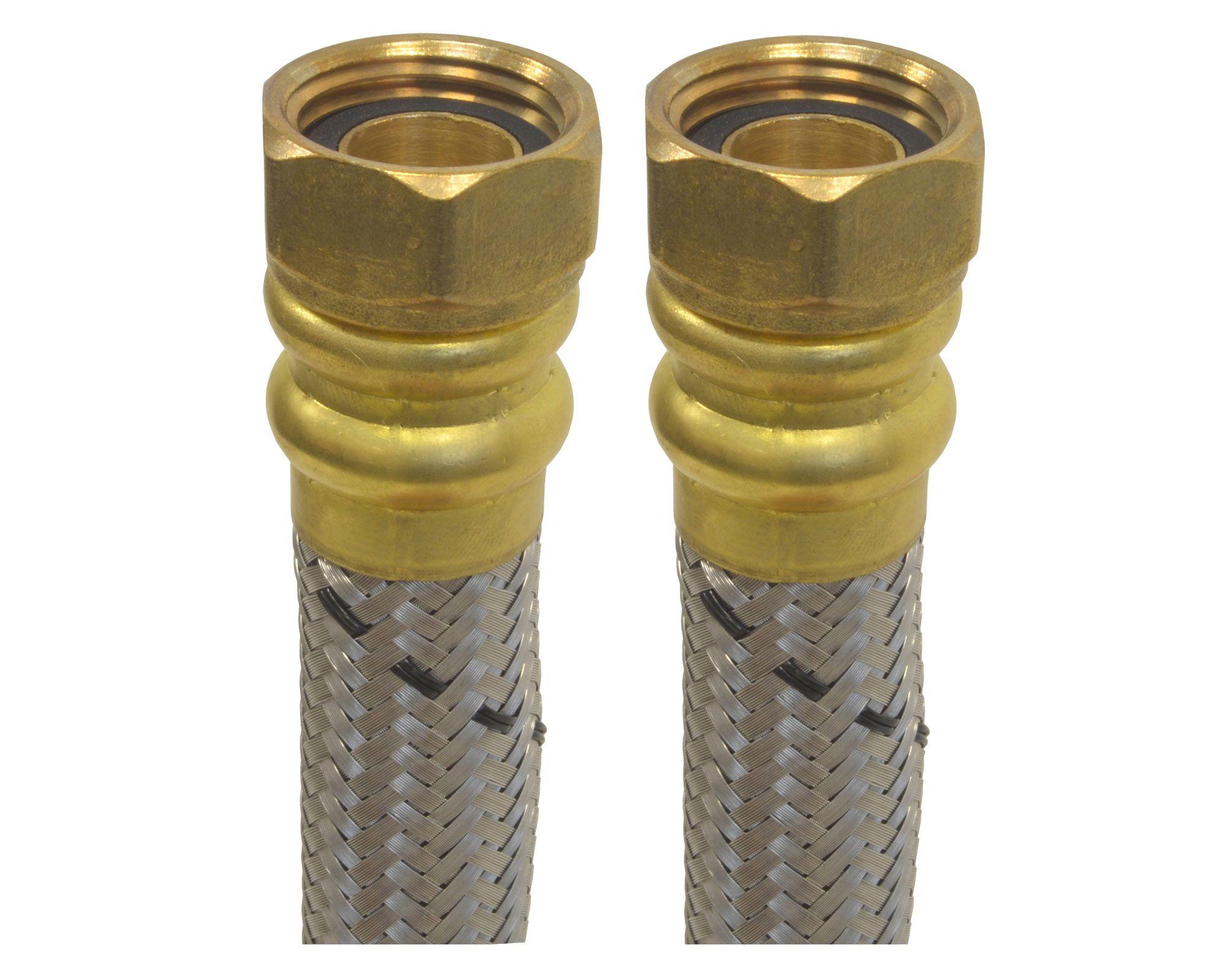 Flexible para calefont 1/2'' Hi x 1/2 HI 40 cm Coflex-0