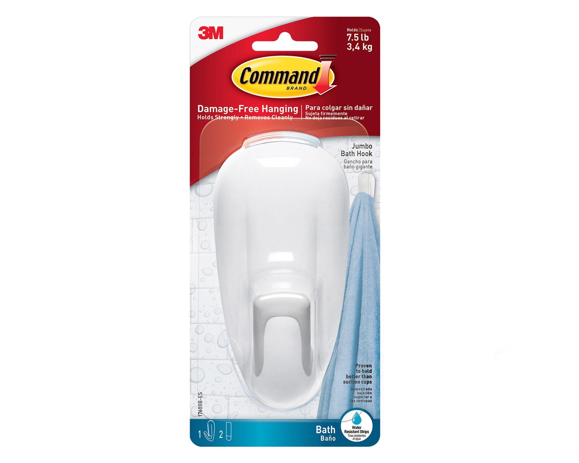 Gancho para baño blanco Command-6