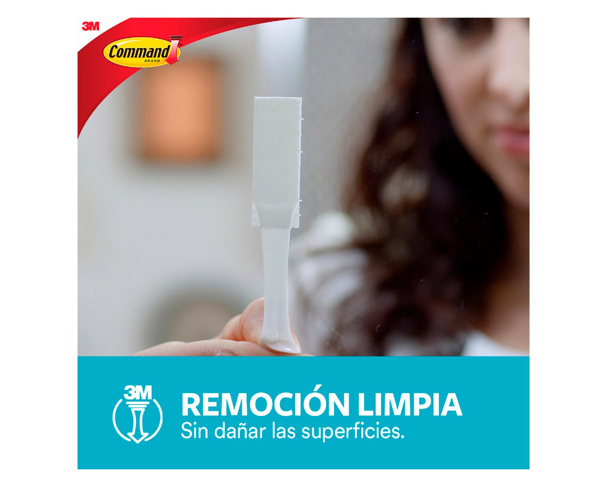 Gancho para baño blanco Command-10