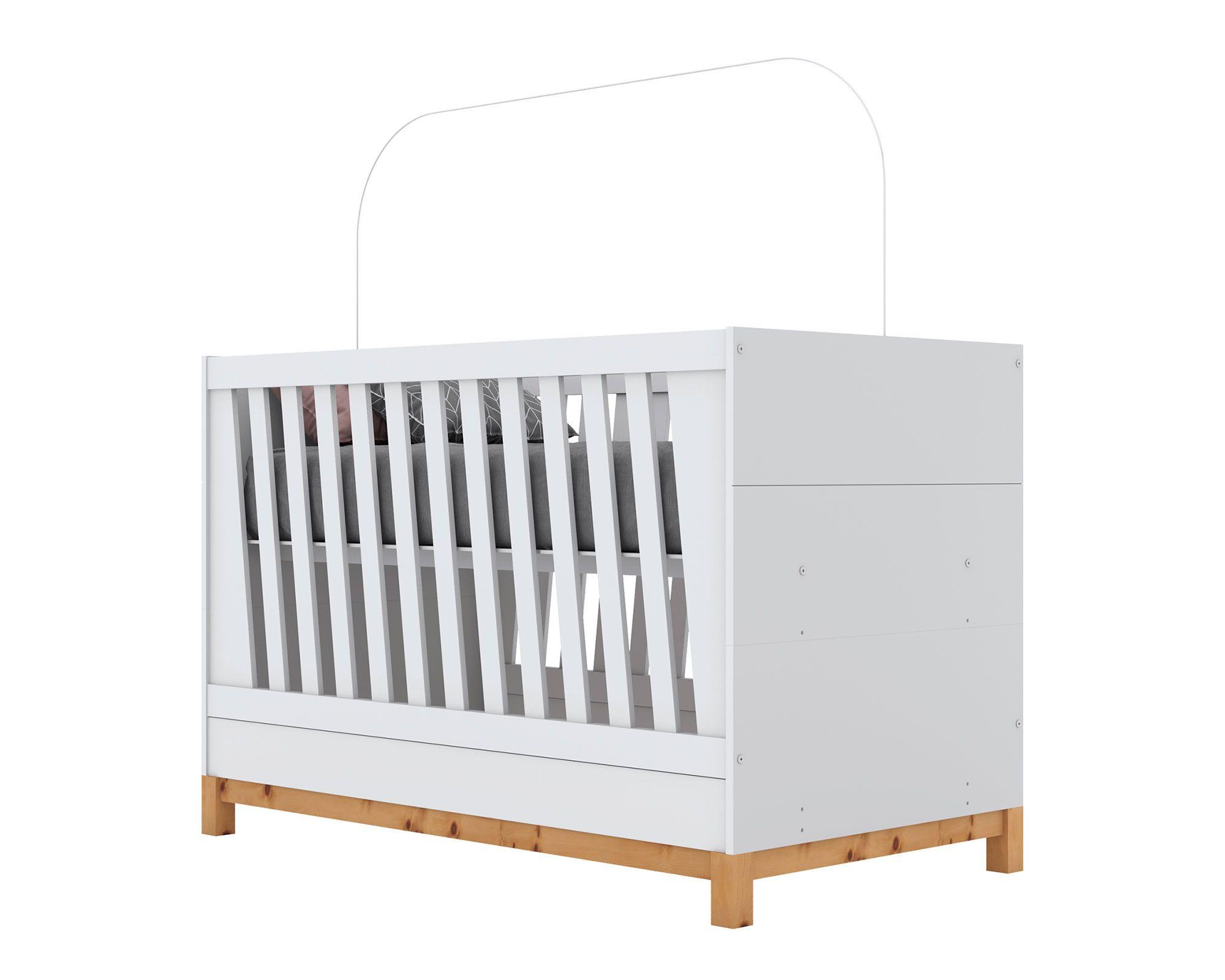 Cuna Lomas blanco Home Mobili-0