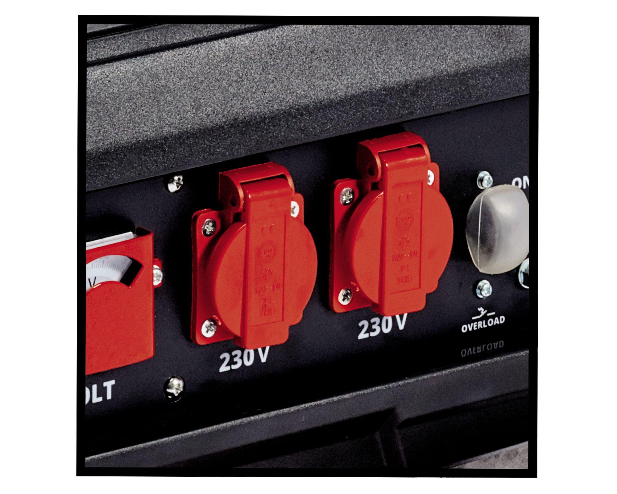 Generador a gasolina manual 3100W 15 lt TC-PG 35/E5 Einhell-1