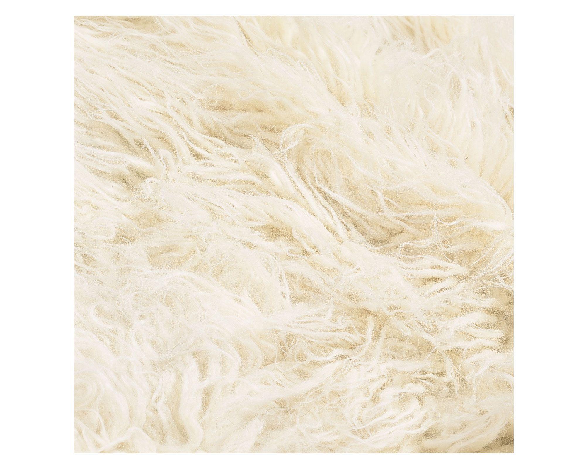 Alfombra 170x240 cm Flokati Blanco Dib-1