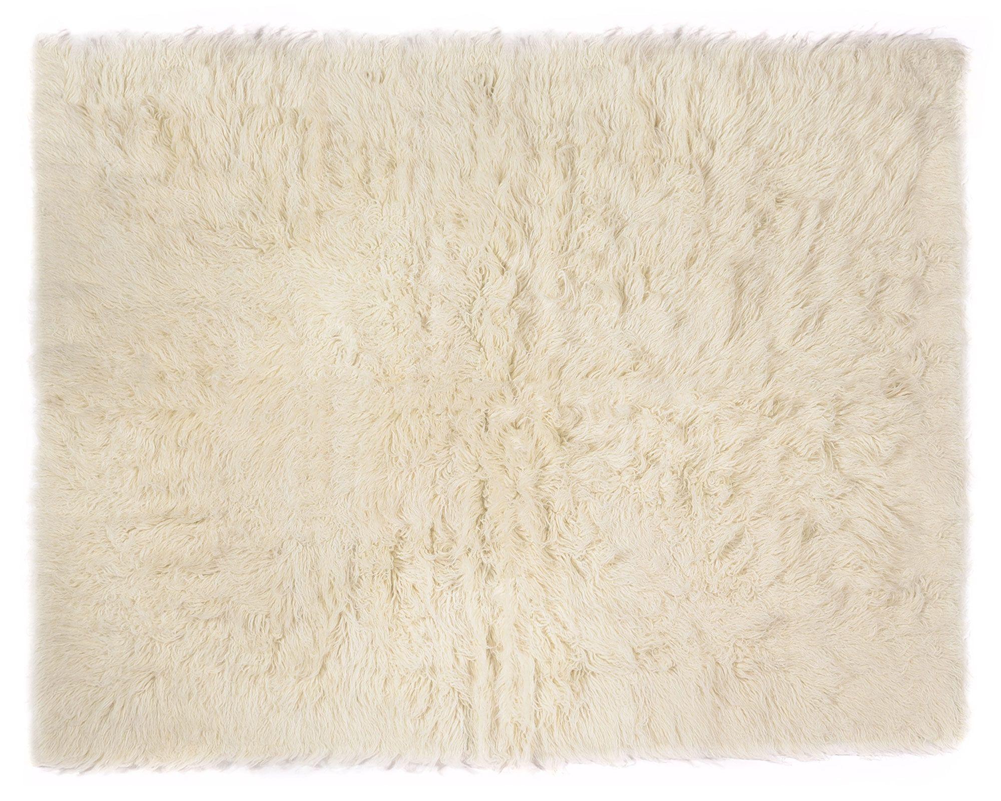 Alfombra 170x240 cm Flokati Blanco Dib-0