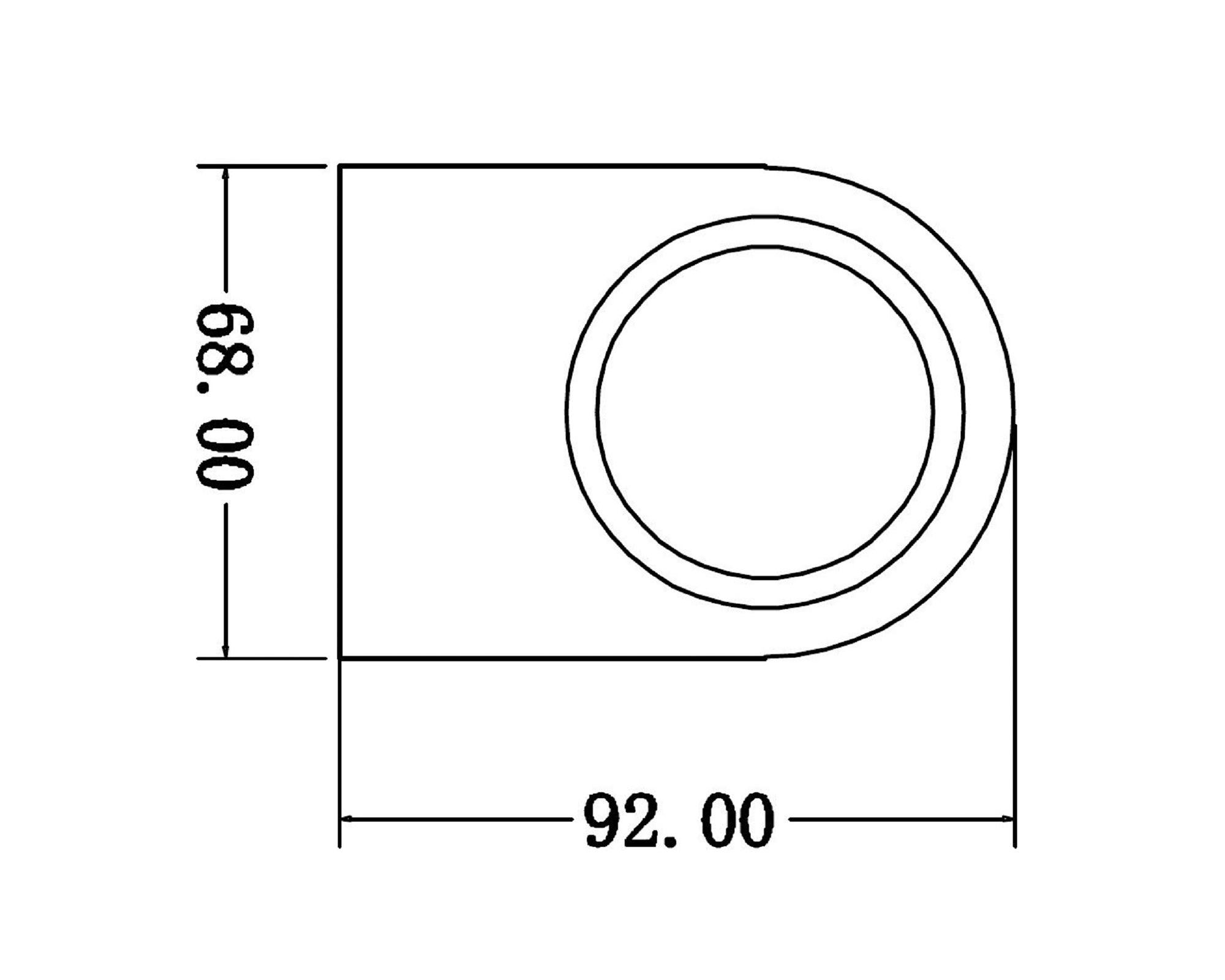 Aplique 1L GU10 Burne negro Abitare-6