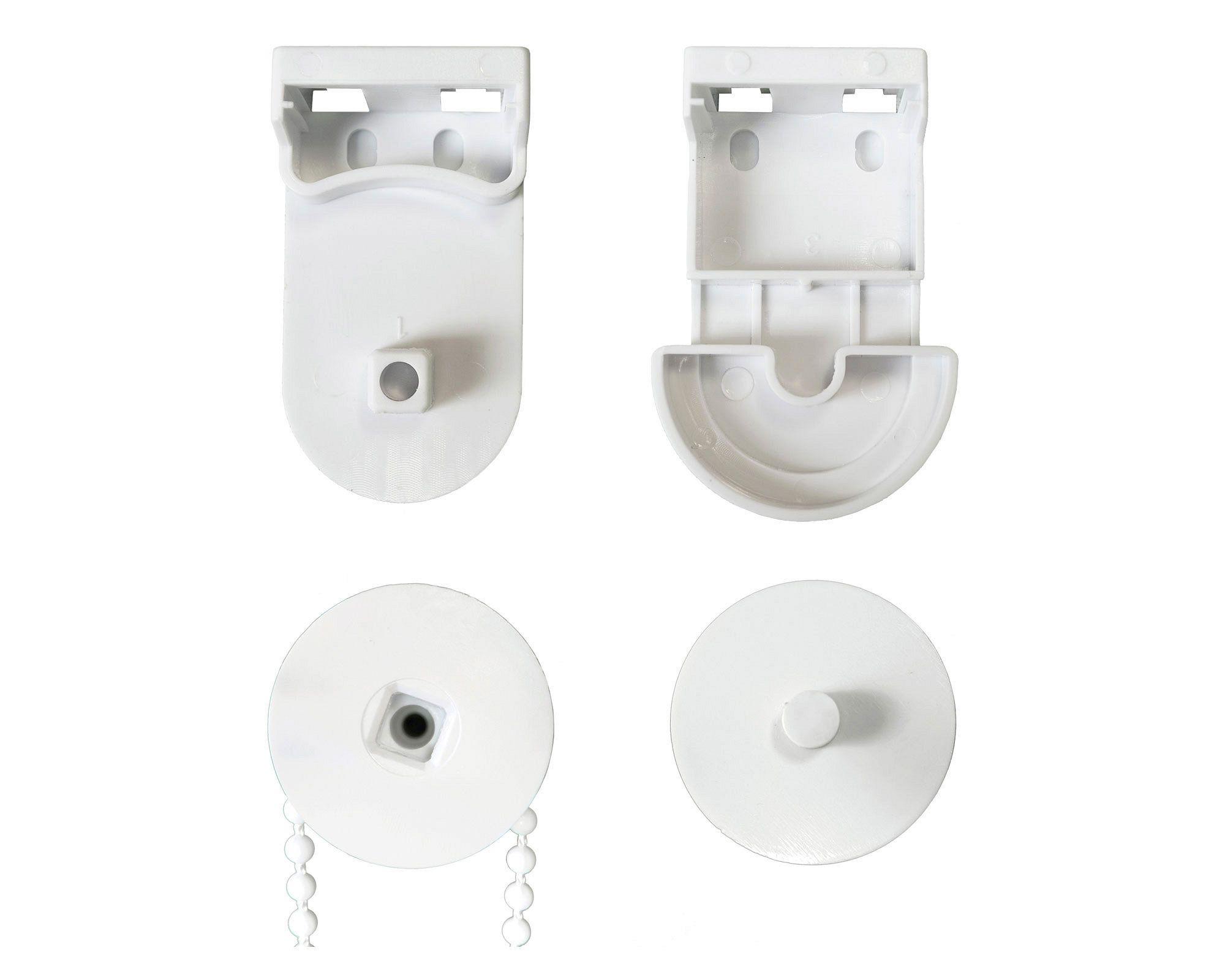 Cortina roller blackout 160x165 cm textura beige Cotidiana-5