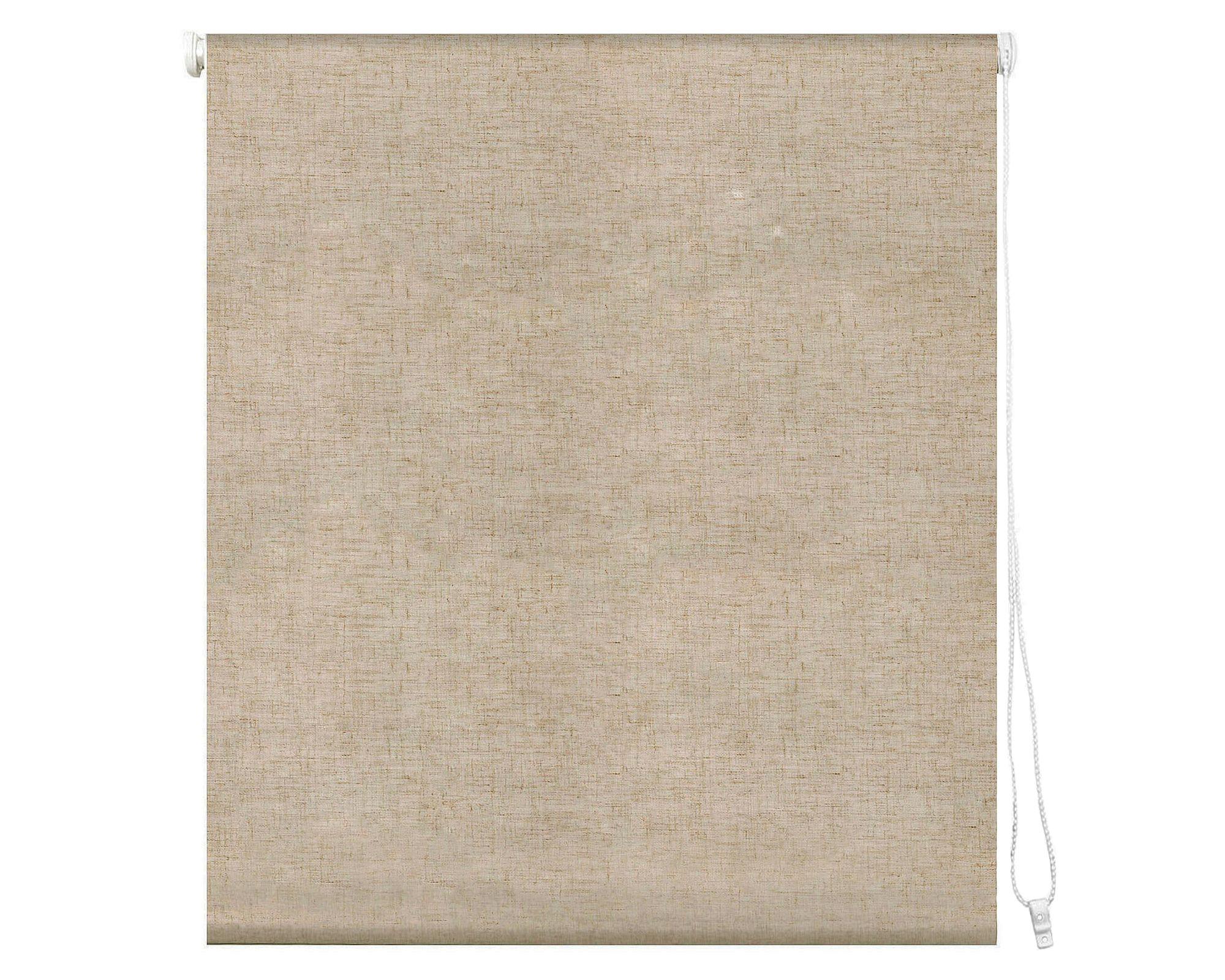 Cortina roller blackout Cotidiana Textura beige 160x250 cm-0
