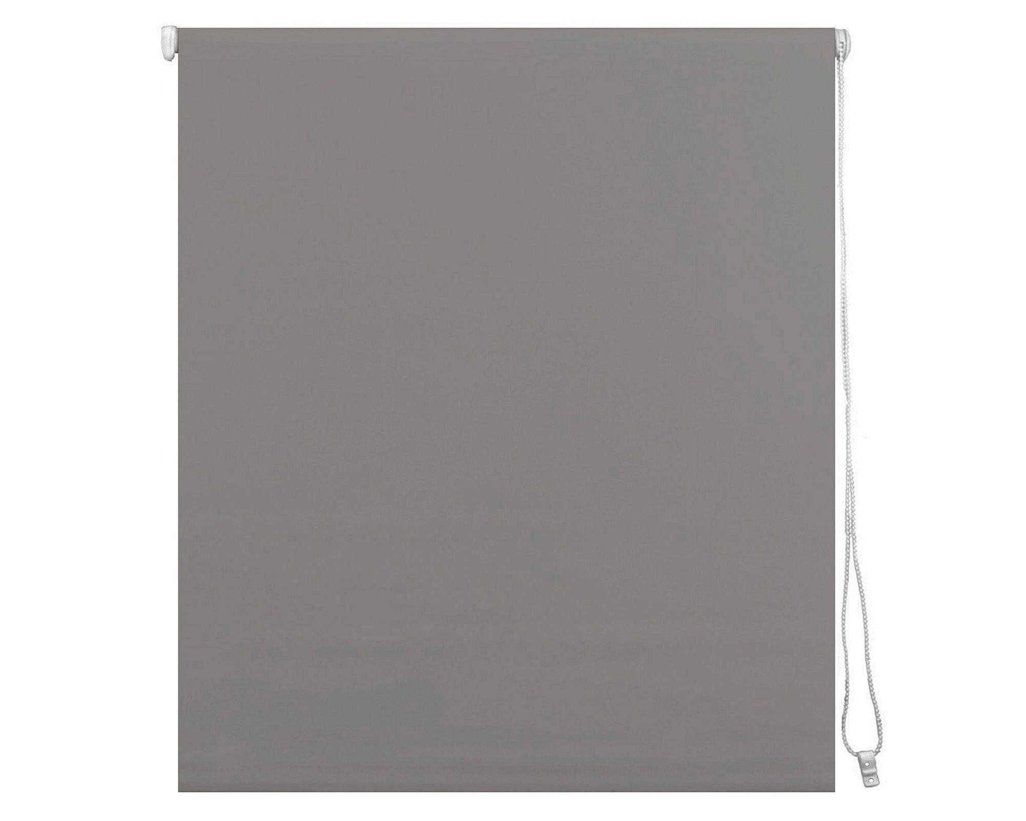 Cortina roller sunscreen 160x165 cm gris Cotidiana-0