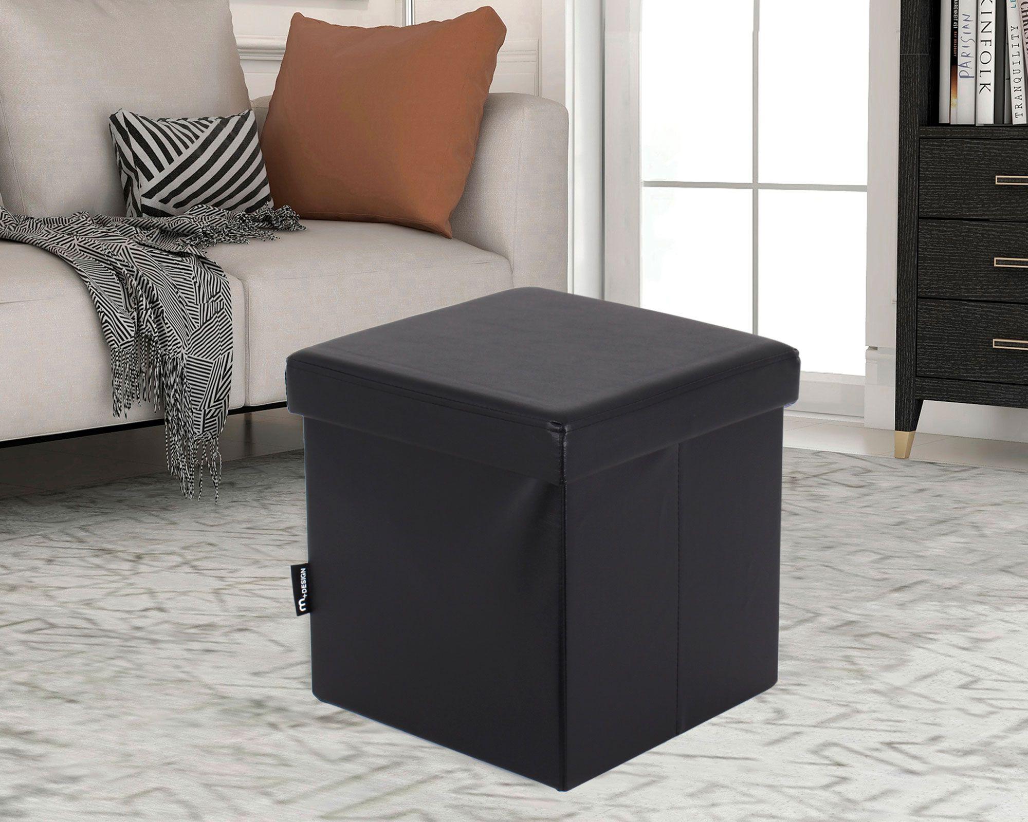 Pouf plegable negro 2.0 M+Design-4