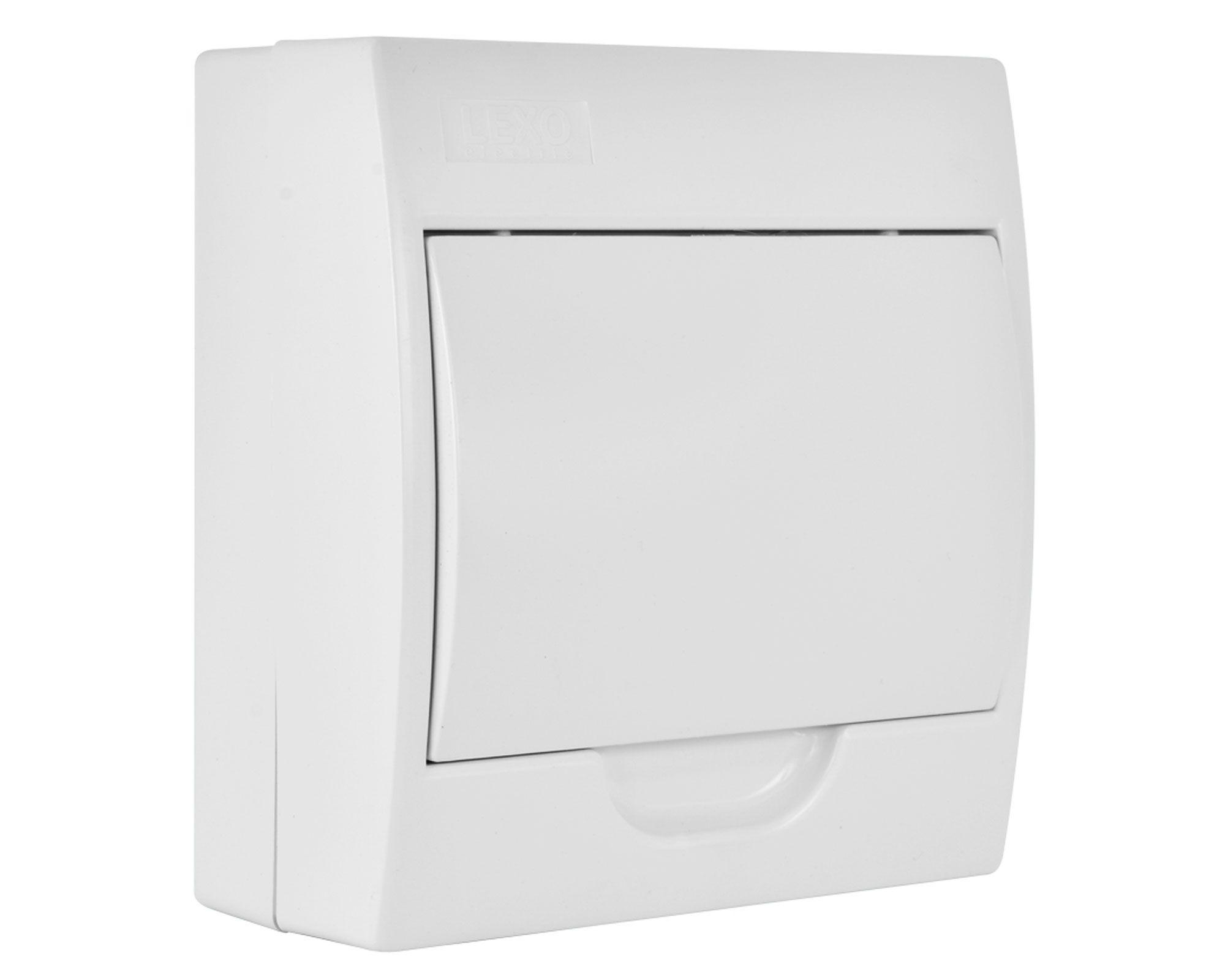 Tablero sobrepuesto 8 polos LWDF-8 S-BC Lexo.-0