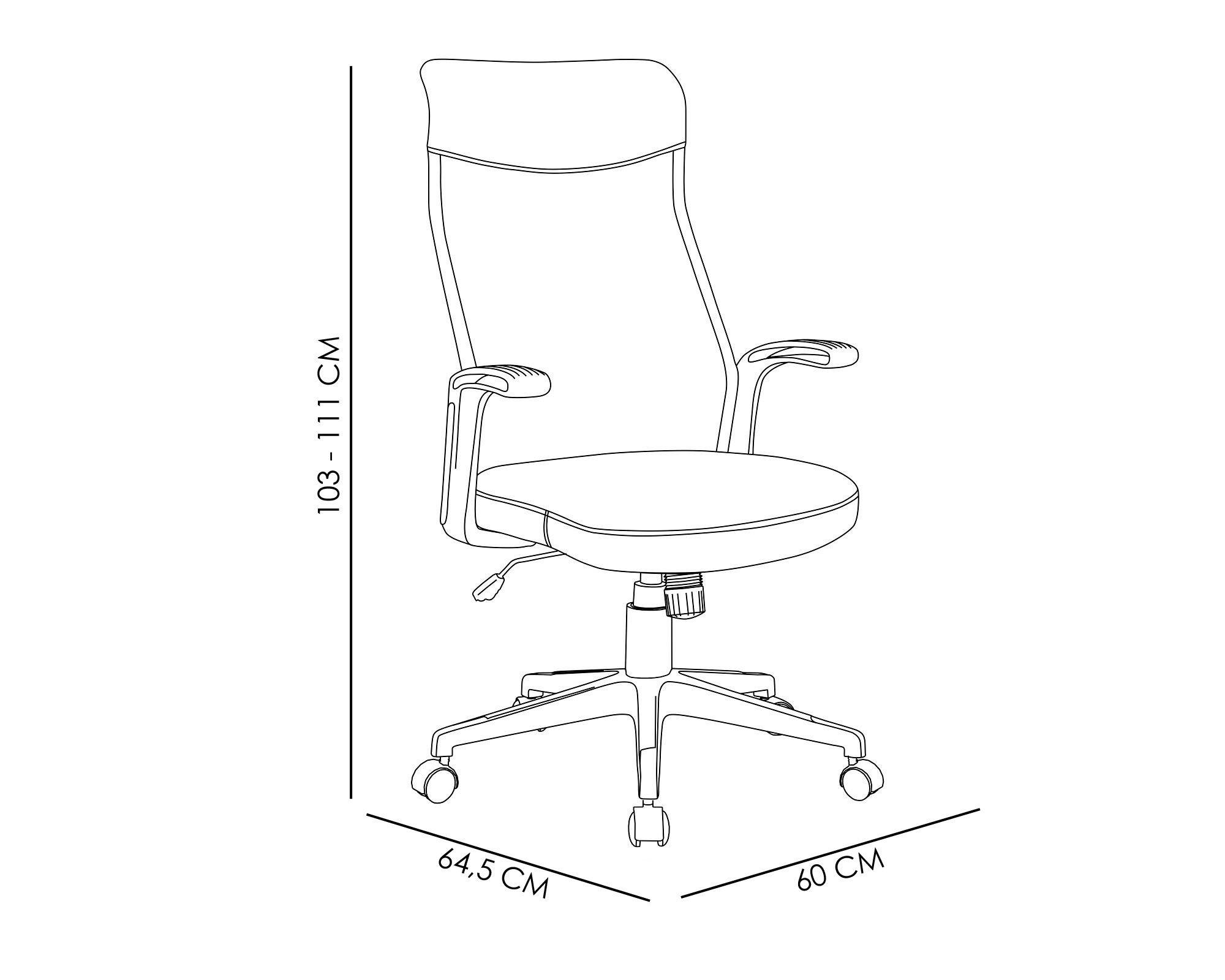 Silla ejecutiva Fabric gris M+Design-4