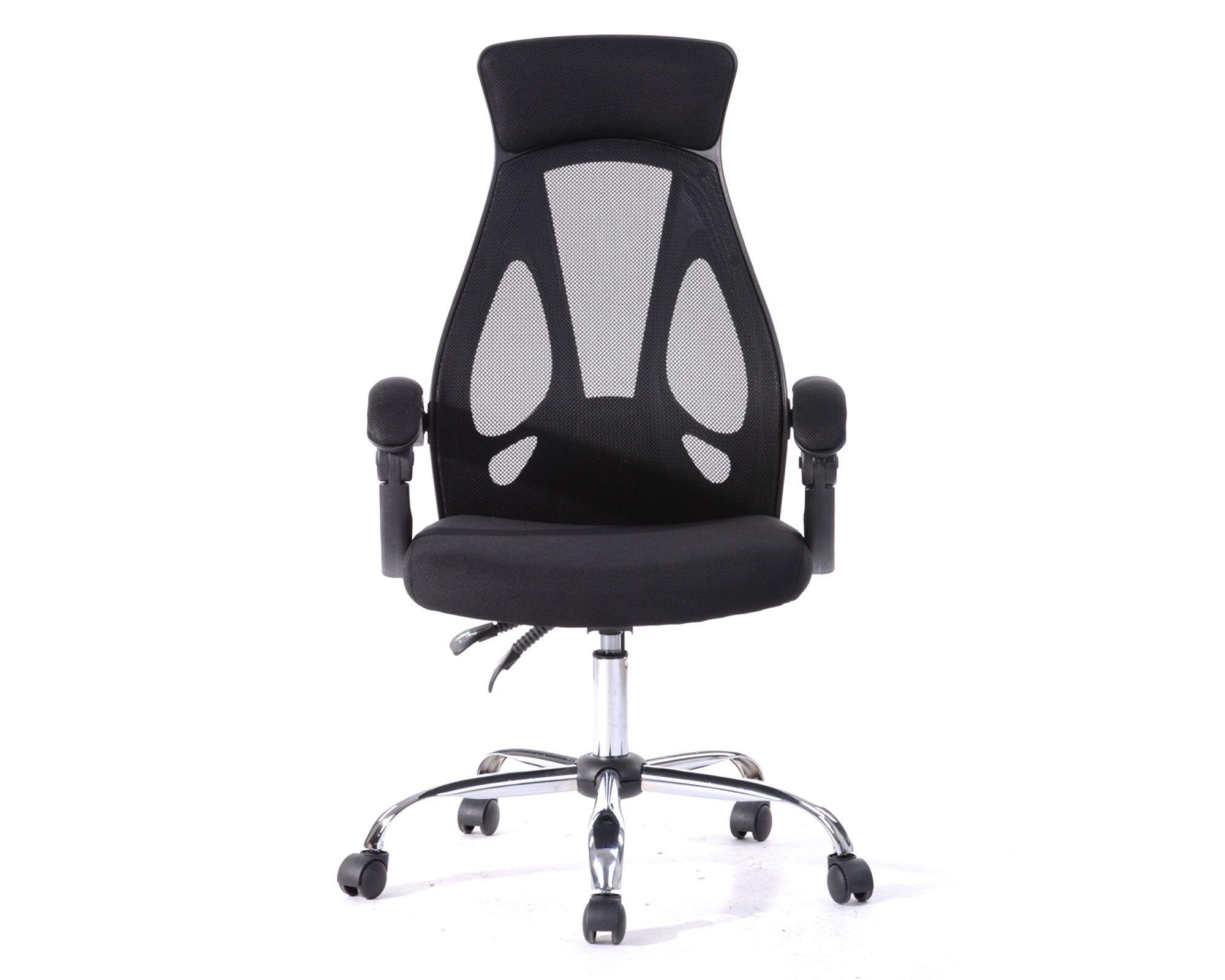 Silla de escritorio ejecutiva negro M+Design-0