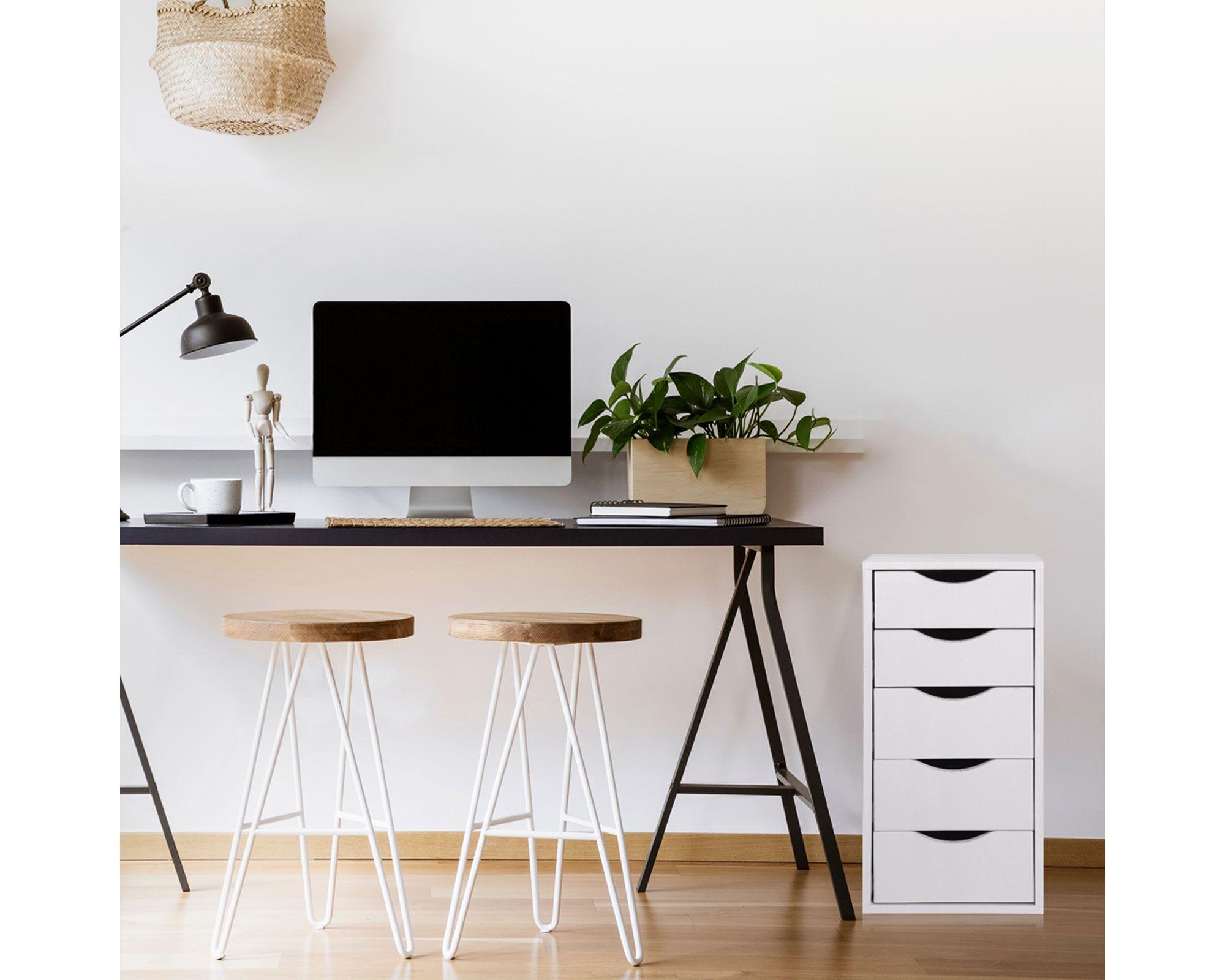 Cajonera 5 cajones blanco M+Design-3