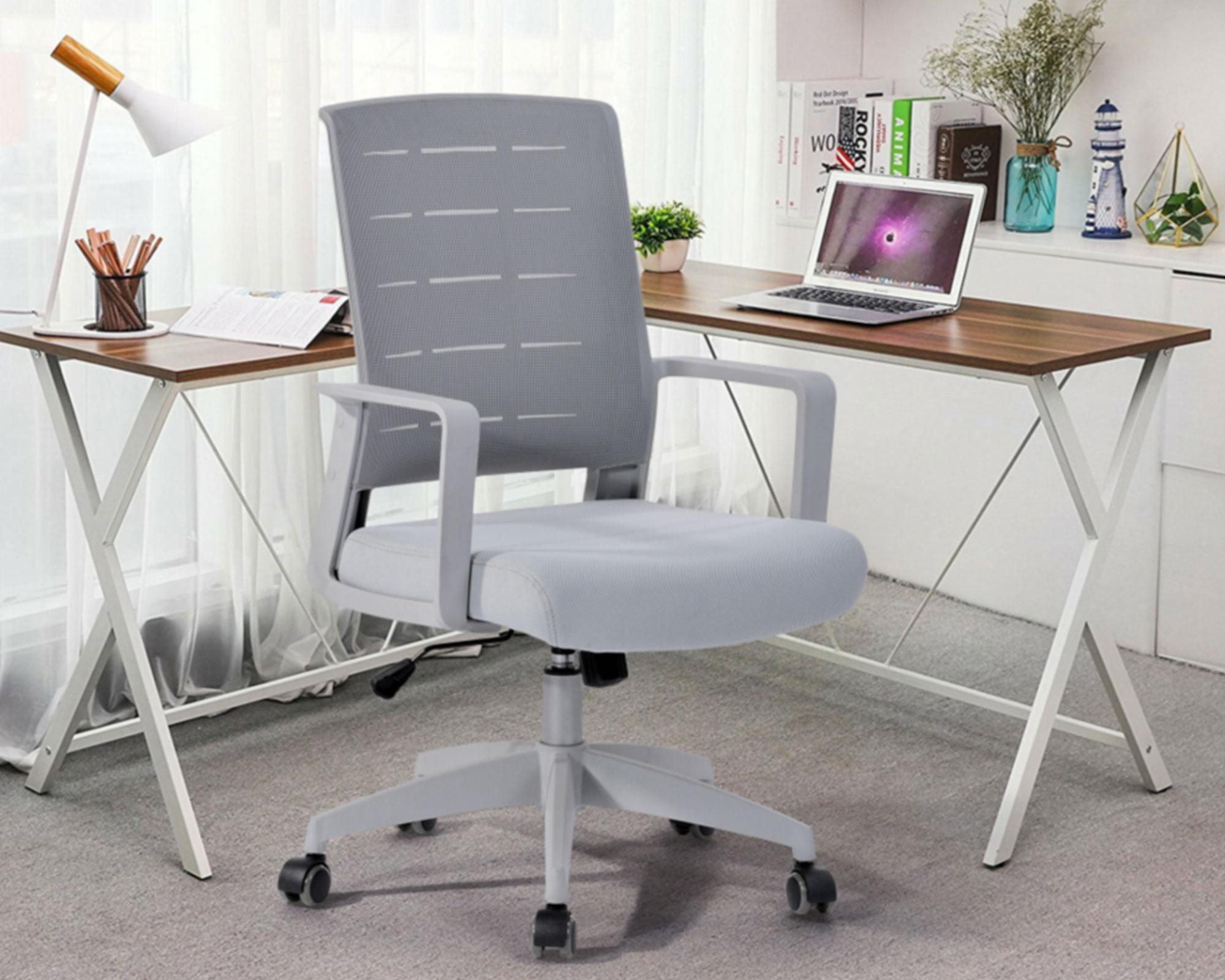 Silla de escritorio Bardo gris M+Design-4