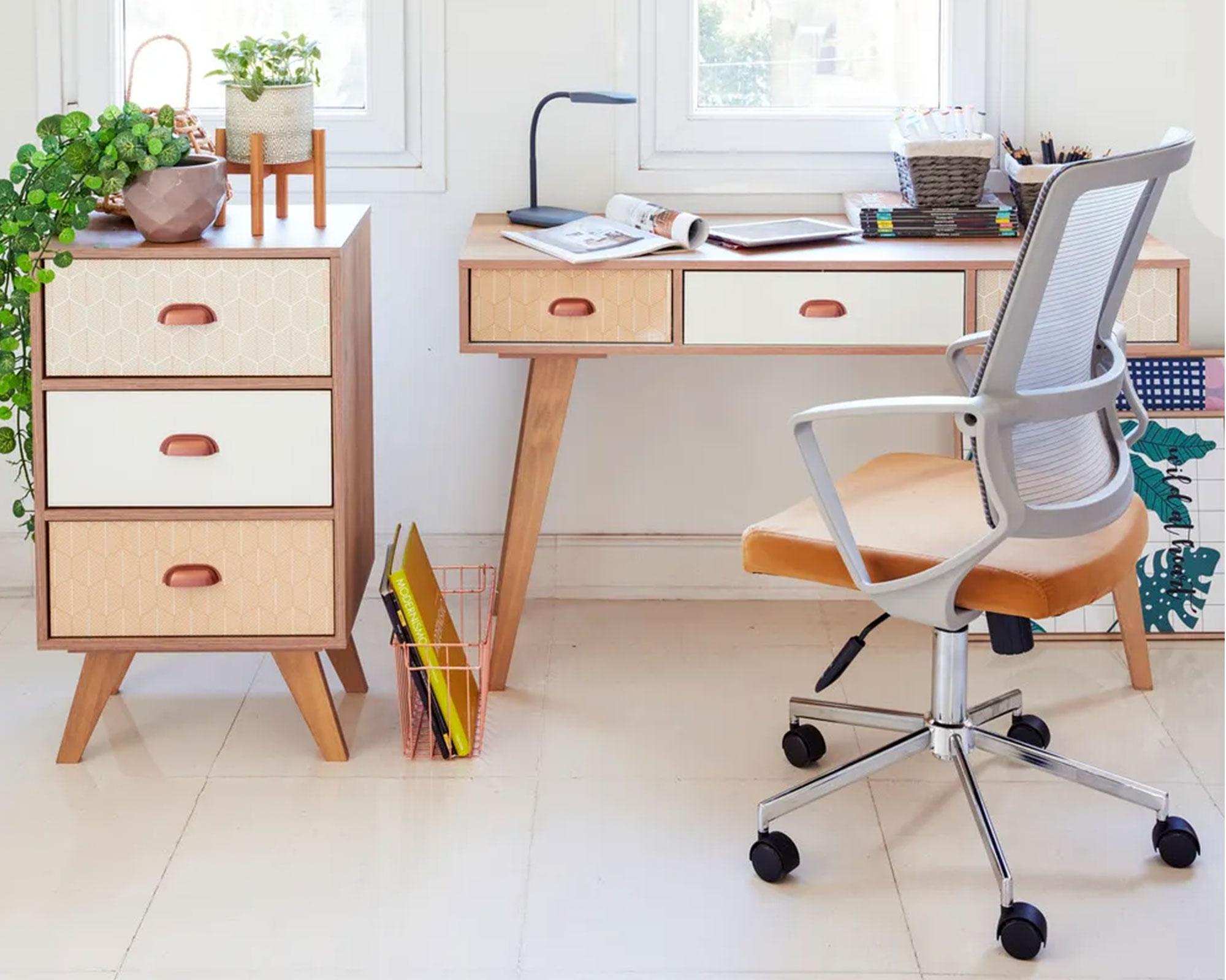 Silla PC Noa mostaza M+Design-6