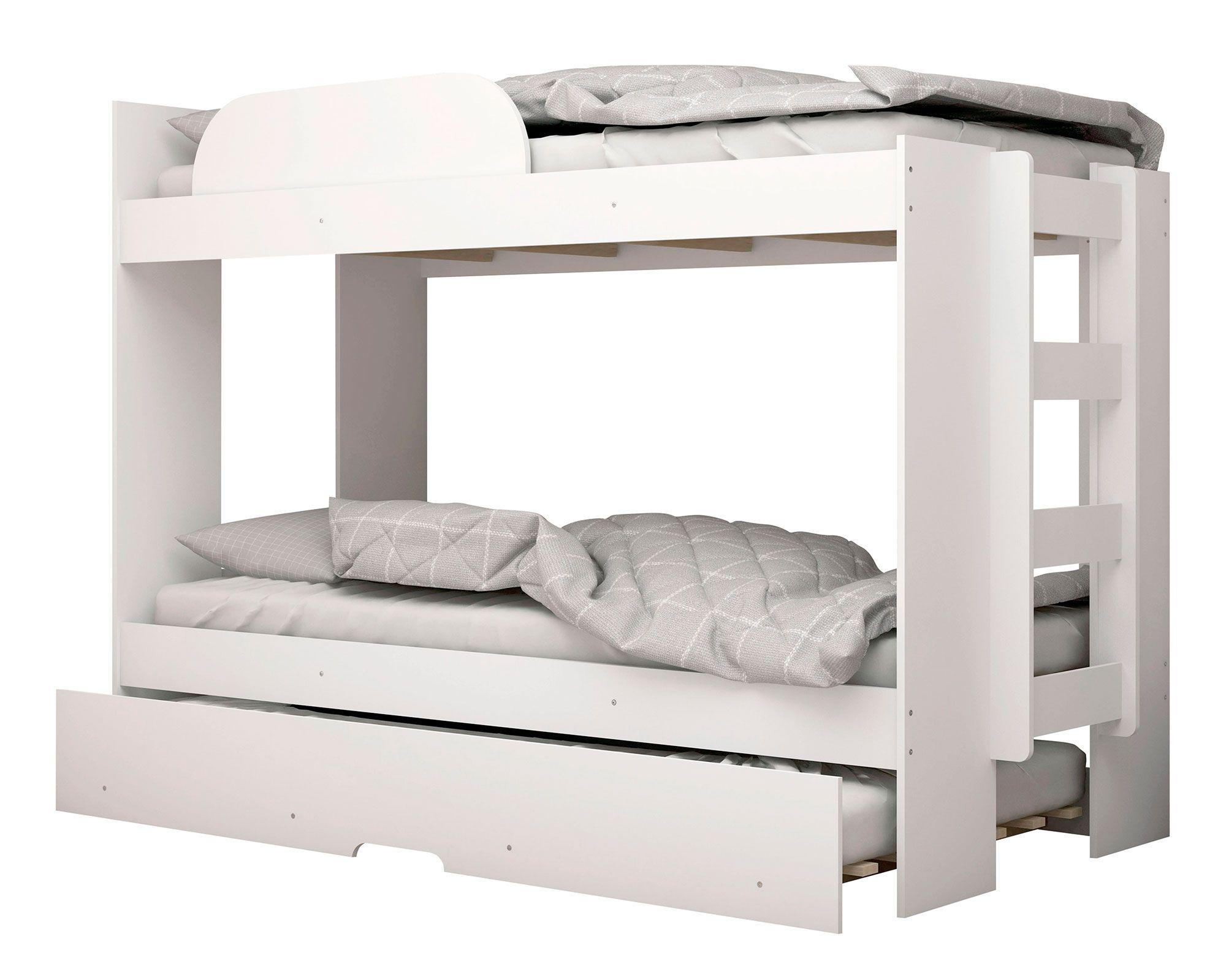 Camarote + cama auxiliar blanco M+Design-0