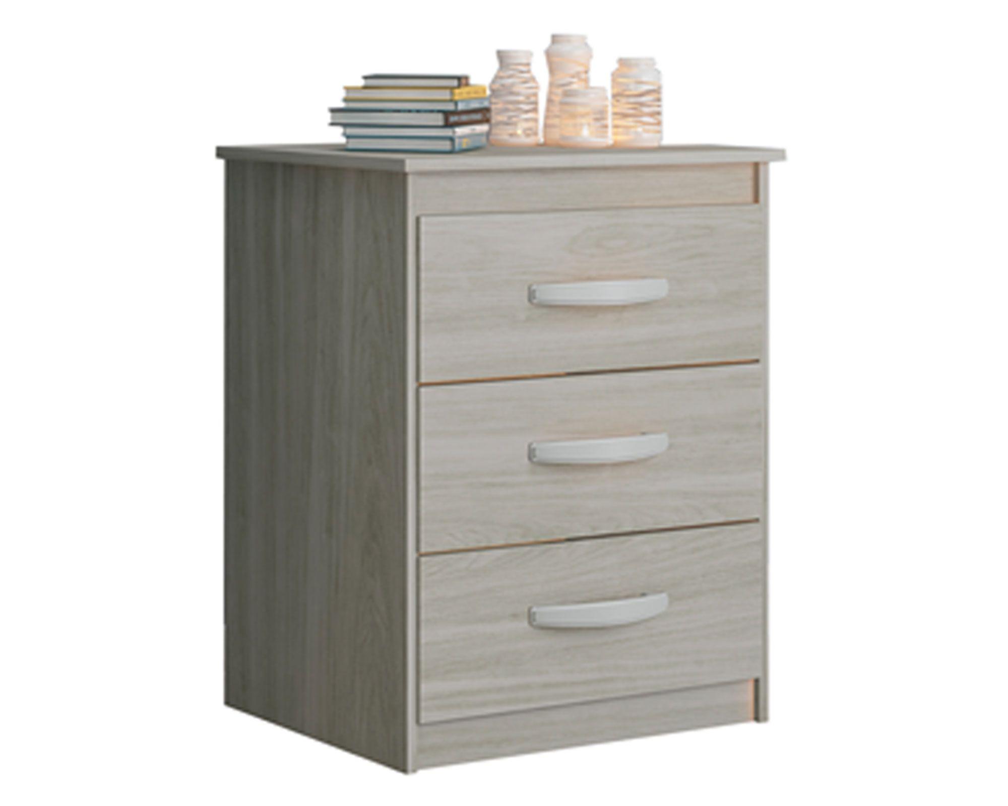 Clóset 6 puertas 2 cajones + cómoda 3 cajones crema M+Design-2