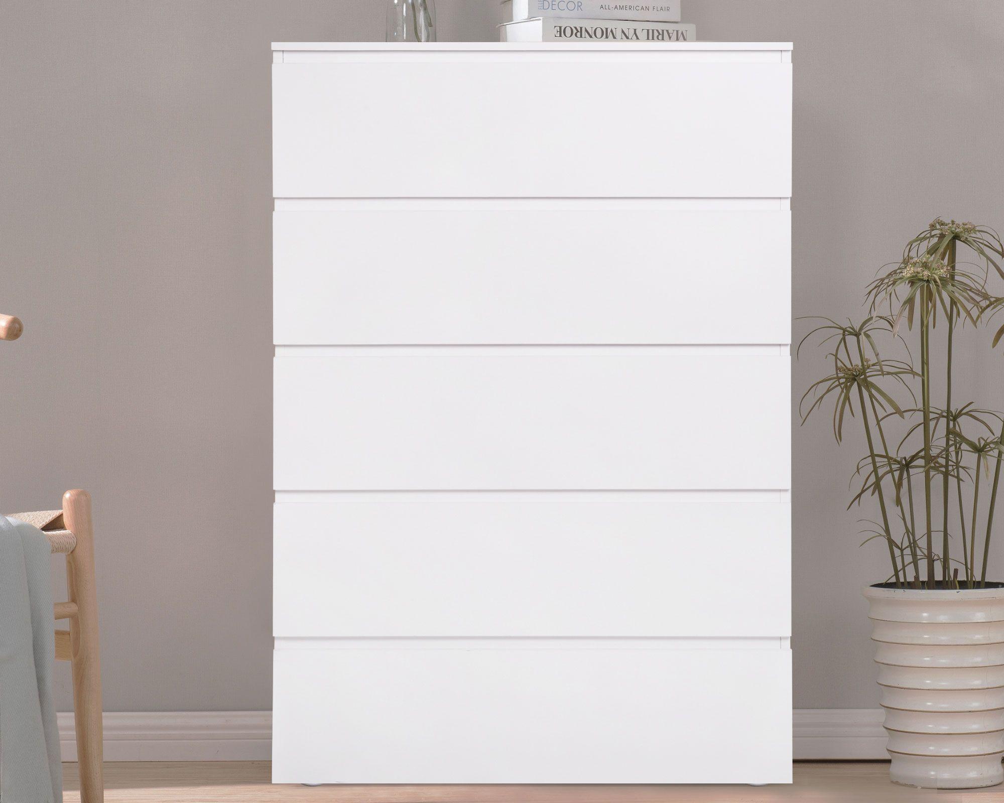 Cómoda 5 cajones Mallorca blanco M+Design-3