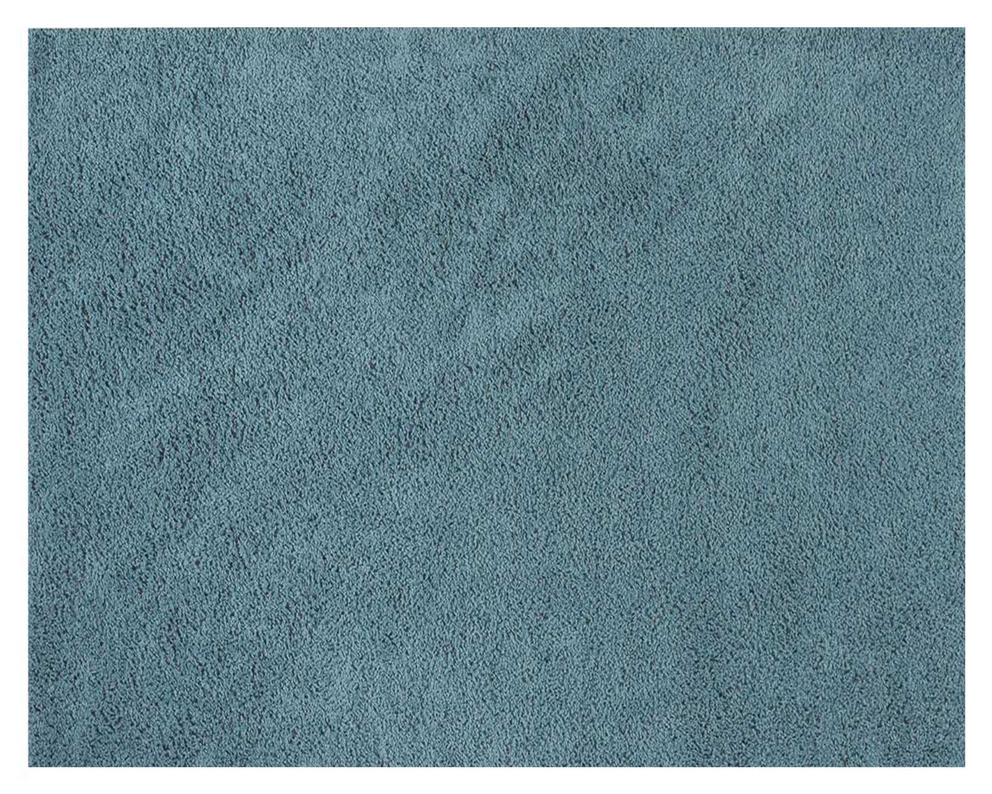 Alfombra shaggy 50x90 cm turquesa Dib-0