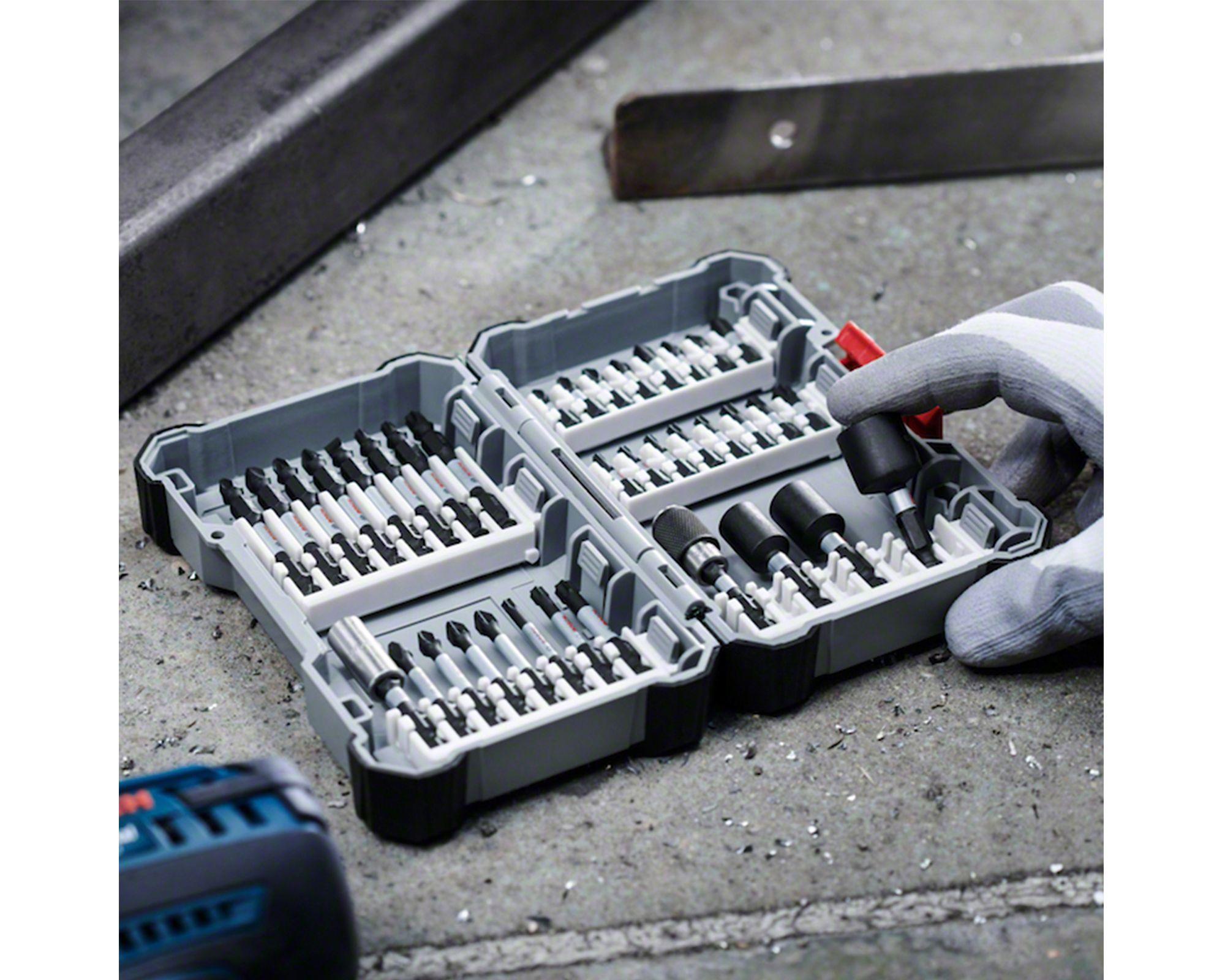 Set de puntas 35 piezas Impact Control Bosch.-8