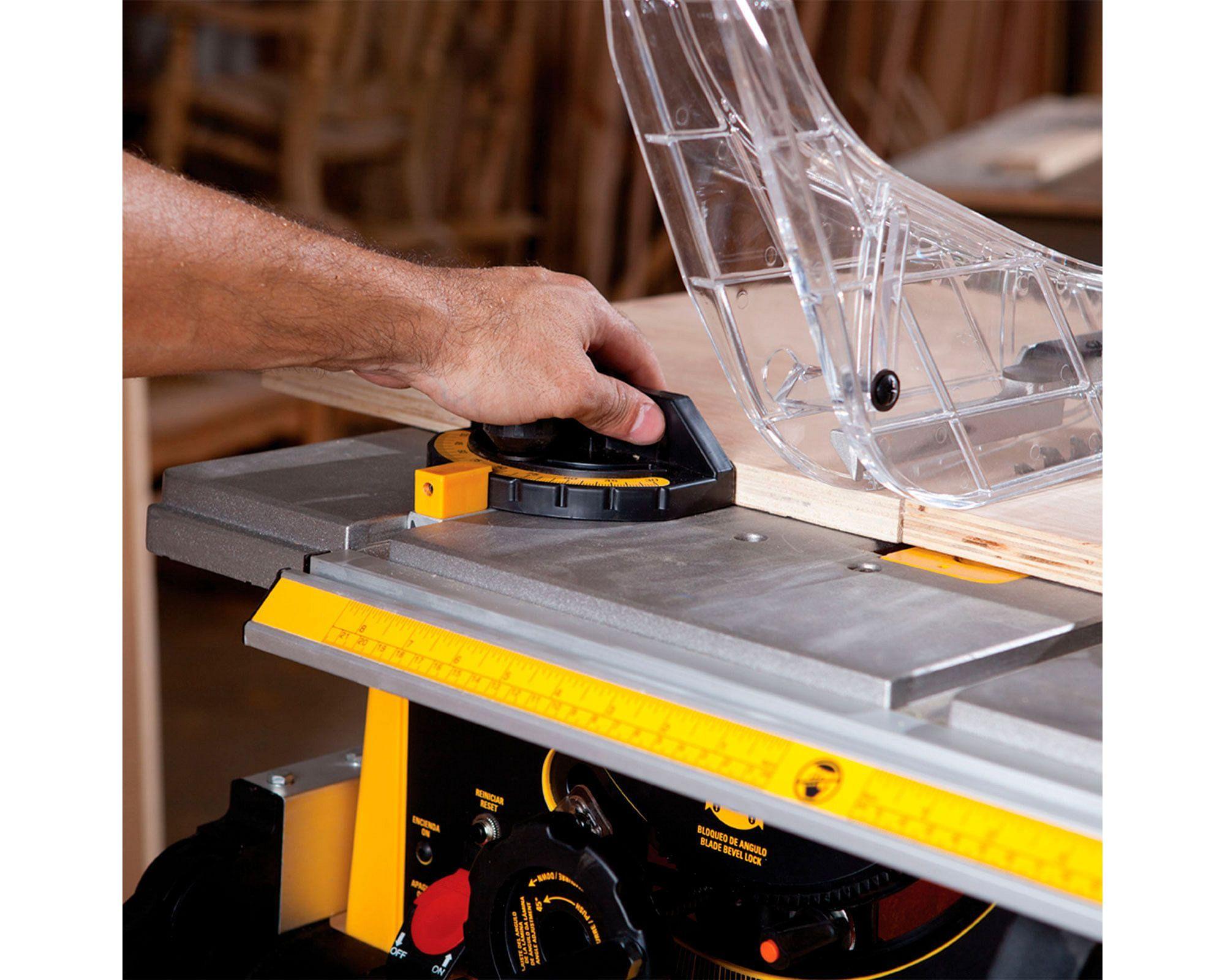 Sierra banco 1800W DWE7470 + sierra caladora 500W DWE300-9