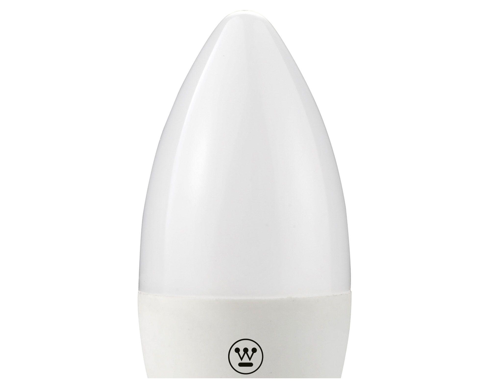 Ampolleta LED 4W E27 vela luz cálida Westinghouse-2