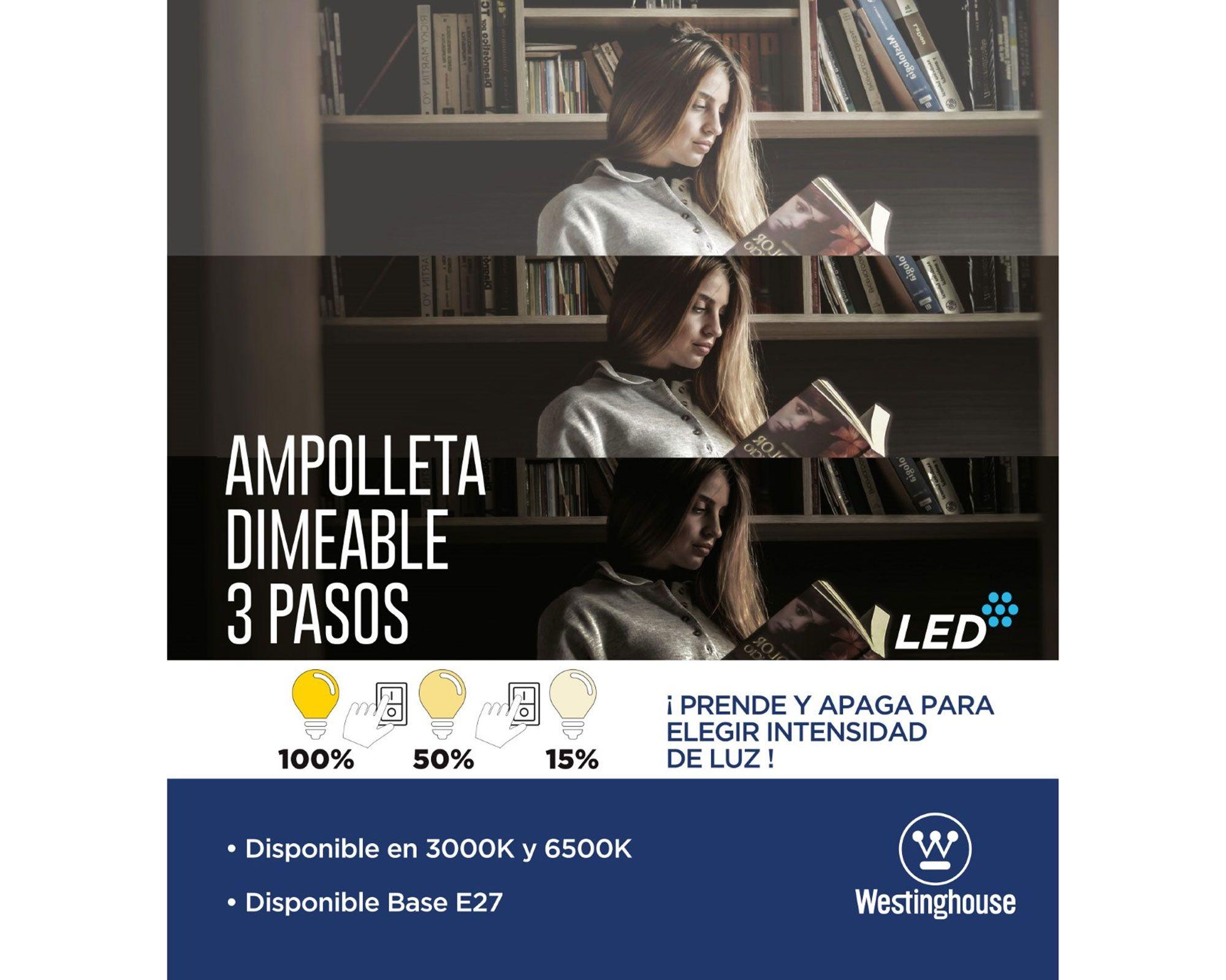 Ampolleta LED Dimeable 10W E27 luz cálida Westinghouse-3