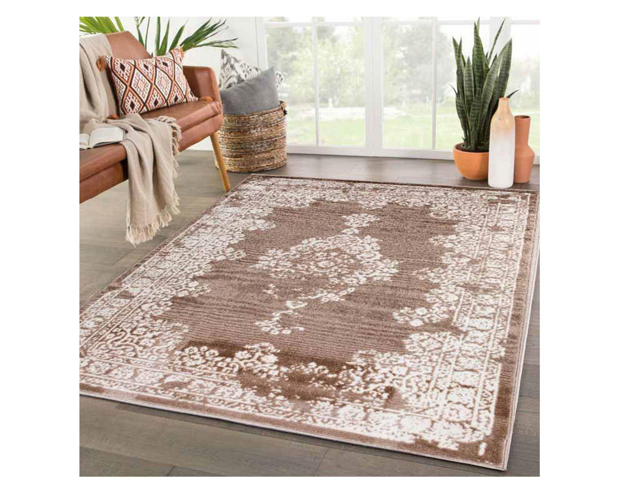 Alfombra 133x180 cm Heatset Tabuk beige Idetex-1
