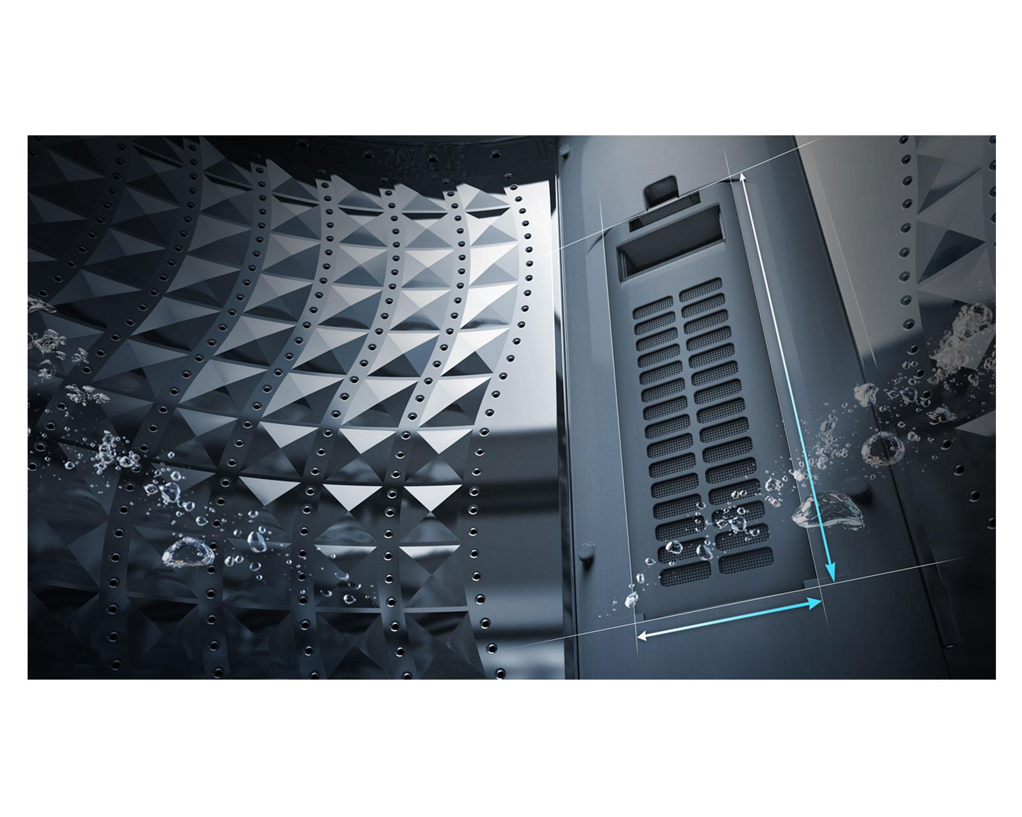 Lavadora carga superior 15 kg WA15T5260BW/ZS Samsung-17